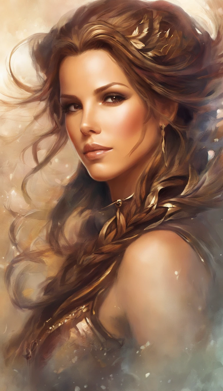 (Beautiful female sand goddess adorned in the movies, Golden Dress, Shiny gold tattoos), (Galactic Shaman with Quantum Energy Fantasy), Fantasy Magic, Long Hairstyles, Dark and clear night, Complex, Mysterious, Sharp focus, figure, Very detailed, Digital Painting, Conceptual Art, with, (An illustration：Wlop), (Par Justin Gerard et Jason Edmiston: 1.5), (Per Greg Rutkowski: 0.4), (by Alphonse Mucha: 0.4), masterpiece