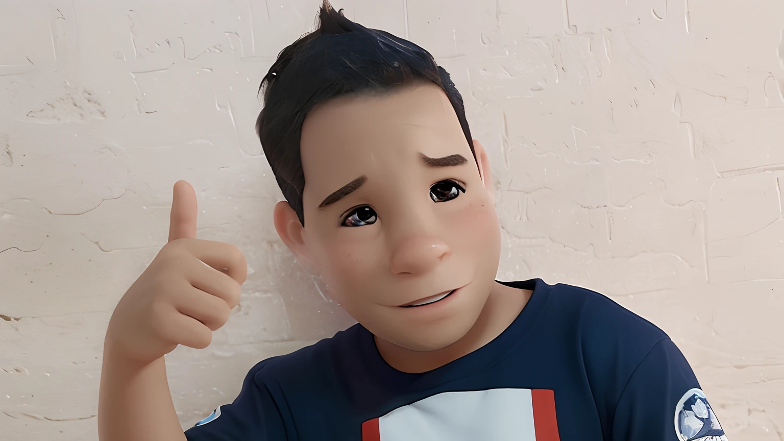 Menino estilo disney pixar, alta qualidade, melhor qualidade
