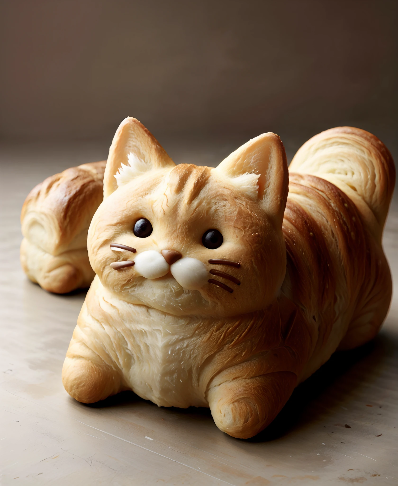 CroissantStyle cat body <lora:CroissantStyle:0.6>