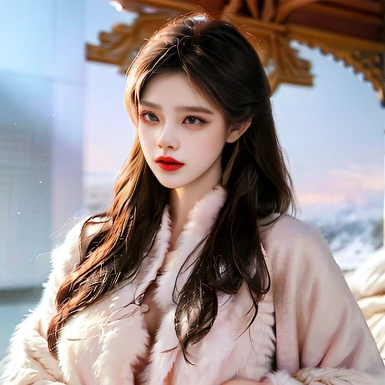 A queen,high and cold,temperament,Beautuful Women,with a good figure,Asians,Cold and glamorous,Blackn clothes