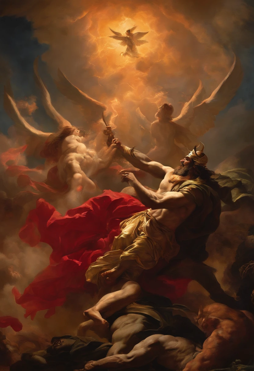 The Battle Between God and Satan
