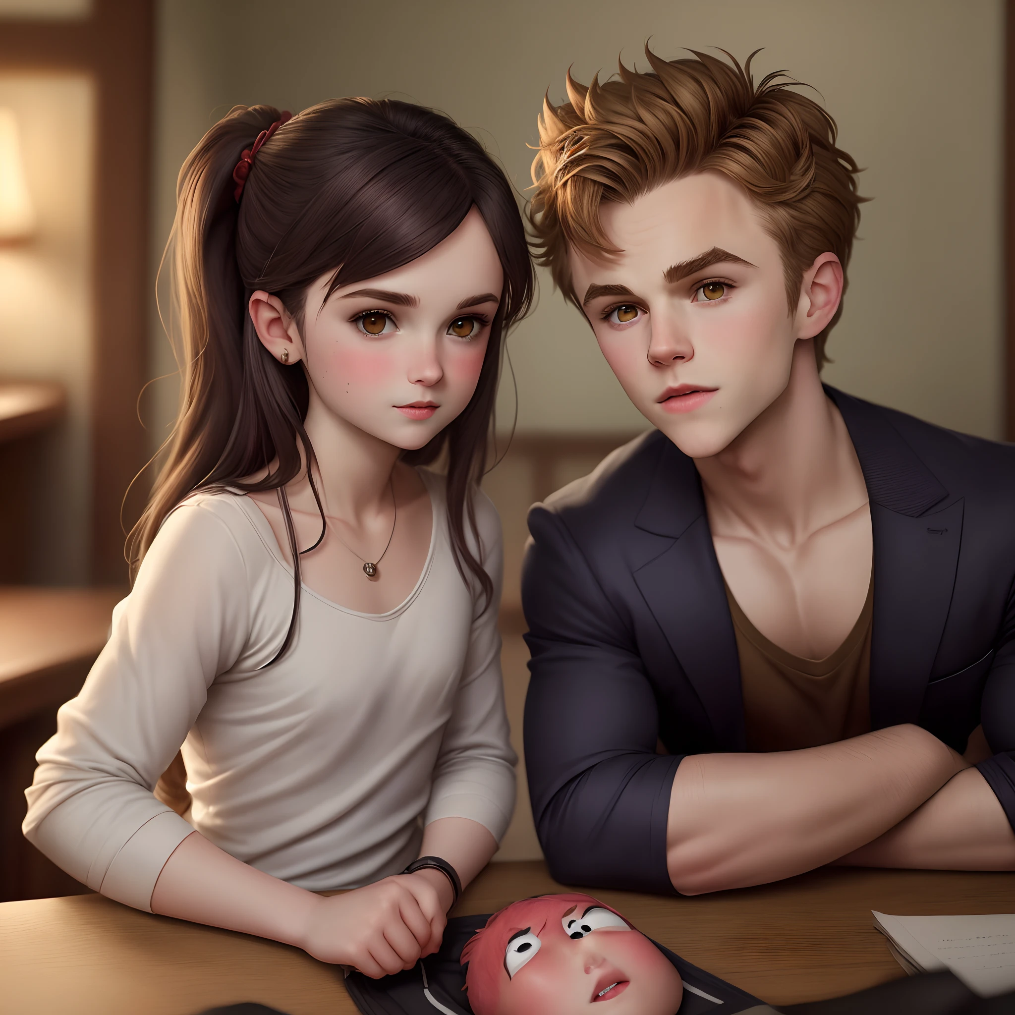 Elena Gilbert and Stefan Salvatore kids