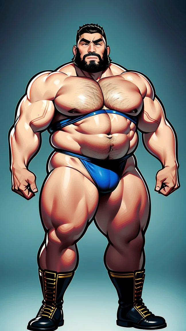 solo person,male people,Muscle wrestler,musculous,Stout wrestler,Asian people,jpn,uncle,60-year-old middle-aged man,Short hair,short detailed hair,Wrestling boots,Full body like,Panorama Figures,WWE rings,WWE American professional wrestling,spotlight lights,shadowing,visions,Briefs,fatness,age 55,,Middle aged,Tattooed with,Fingerless gloves,Wheat-colored skin,Oily skin,dark-skin,Show off your pectorals,Sumo wrestler,body builder,Wide sideburns,Pronounced abs,ssmile,The beard is gray,Gray hair,(Full body like:3),Fine hands,Bright outdoors,Outdoor background