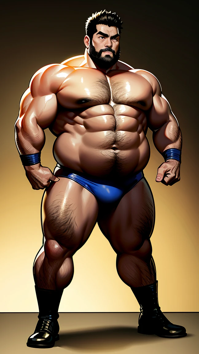 solo person,male people,Muscle wrestler,musculous,Stout wrestler,Asian people,jpn,uncle,60-year-old middle-aged man,Short hair,short detailed hair,Wrestling boots,Full body like,Panorama Figures,WWE rings,WWE American professional wrestling,spotlight lights,shadowing,visions,Briefs,fatness,age 55,,Middle aged,Tattooed with,Fingerless gloves,Wheat-colored skin,Oily skin,dark-skin,Show off your pectorals,Sumo wrestler,body builder,Wide sideburns,Pronounced abs,ssmile,The beard is gray,Gray hair,(Full body like:3),Fine hands,Bright outdoors,Outdoor background