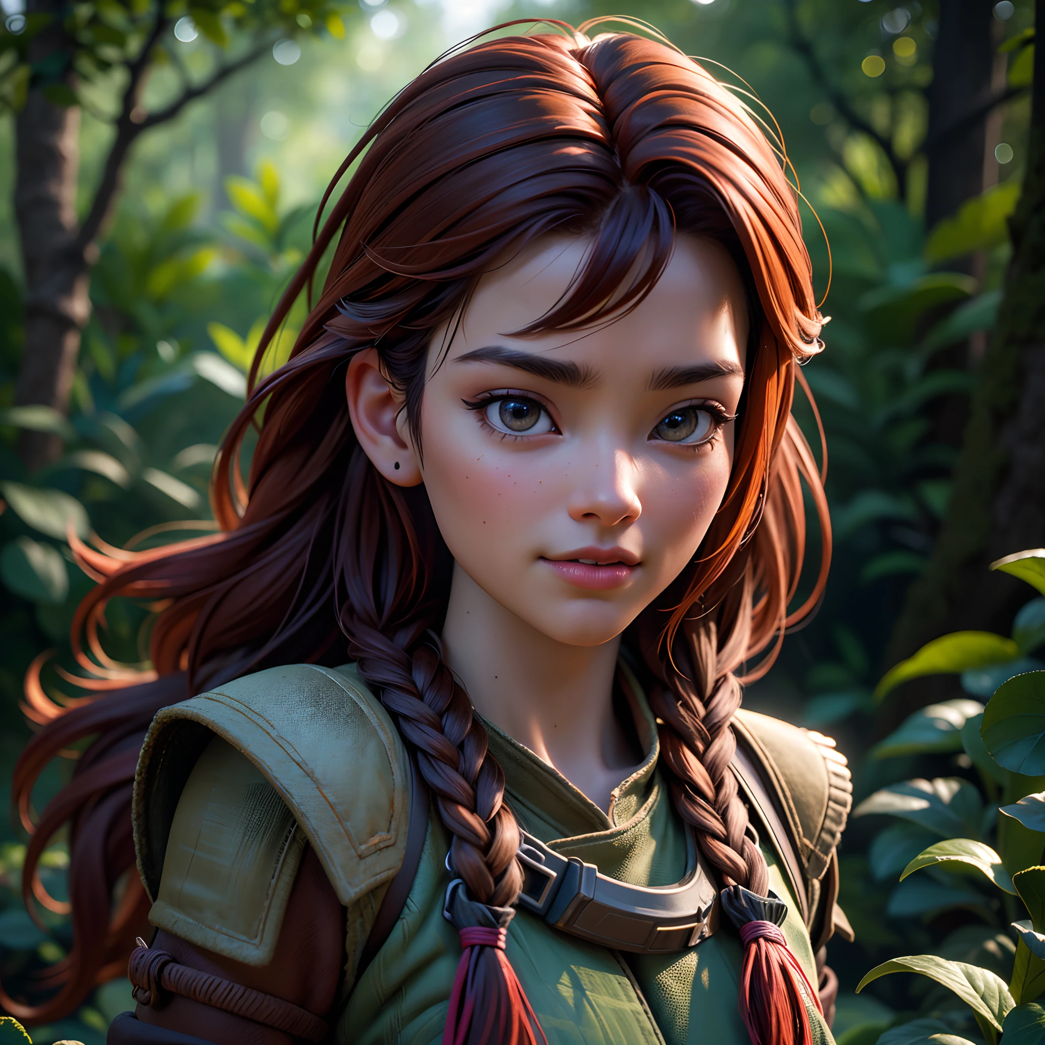 photo of aloy, fullbody photo, masterpiece, (((highres, photorealistic, best quality, perfect lighting))), adult, mature, female, 1girl, 8k, realistic, photo-realistic, ultra-detailed, (portrait photo of aloy in forest, masterpiece, best quality, highest quality, cinematic lighting, (volumetric lighting), extremely detailed CG unity 8k wallpaper, focused, 8k wallpaper, 4k wallpaper, extremely detailed, ultra realistic, photorealistic, sharp focus, HDR, (high contrast), photograph, detailed and intricate, instagram, portrait, highly detailed, sharp focus, illustration, cinematic lighting)