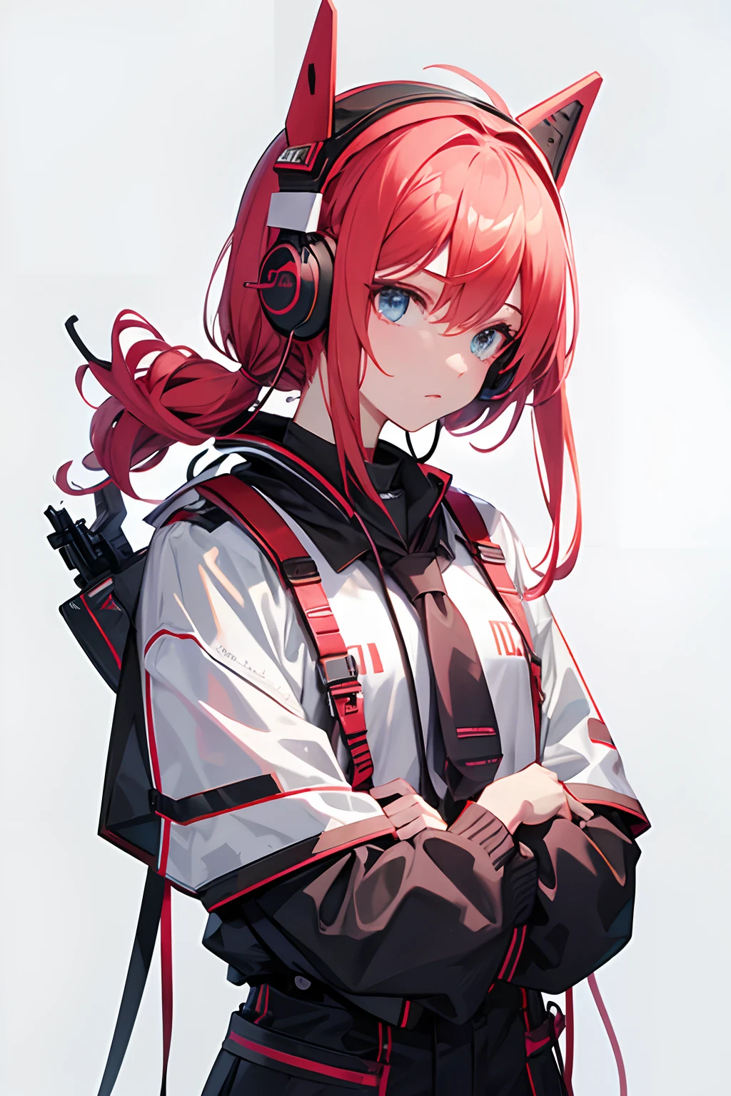 Complete the headset on the head