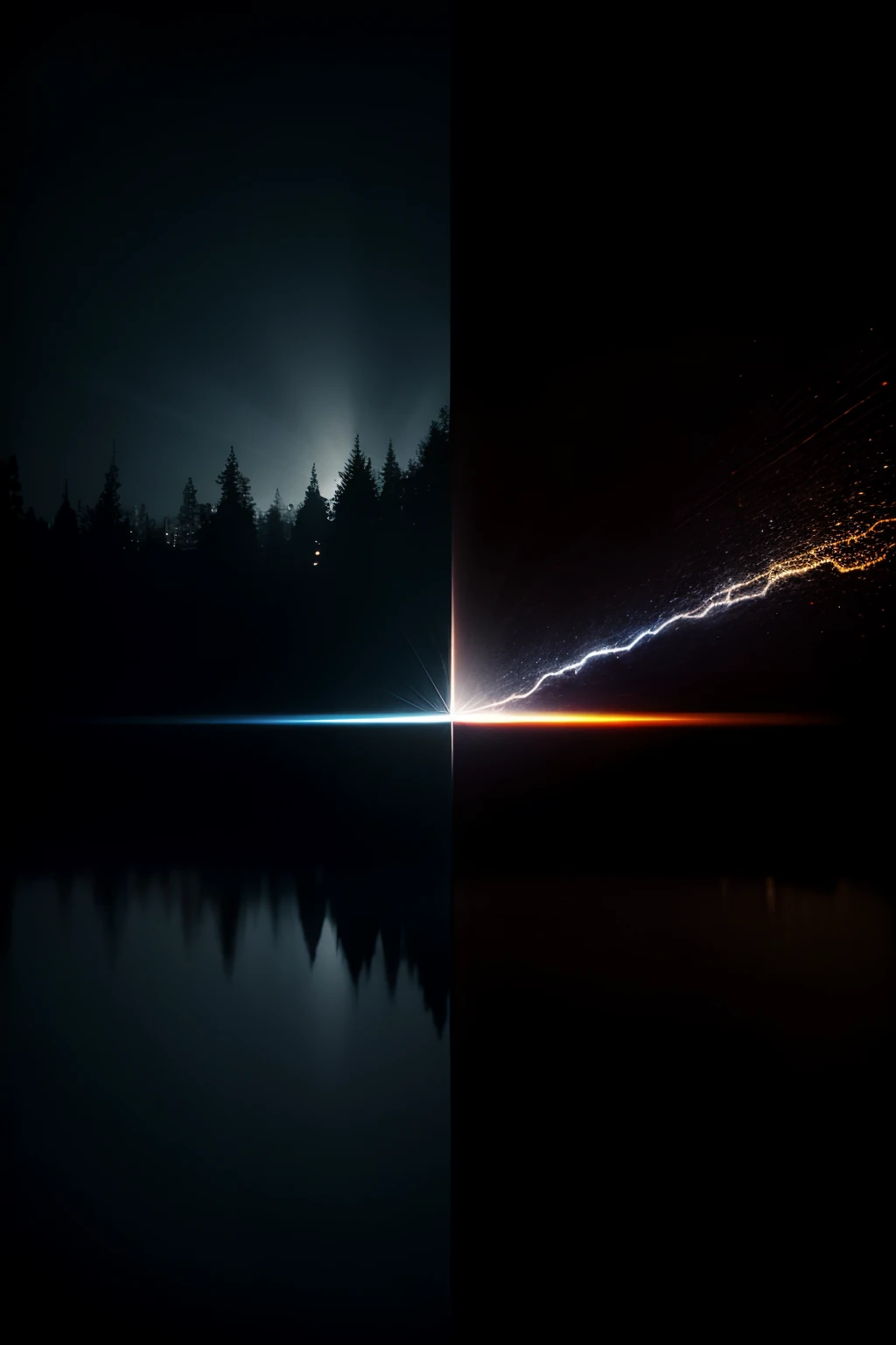 Abstract, Darkness vs Light, Computer Wallpaper