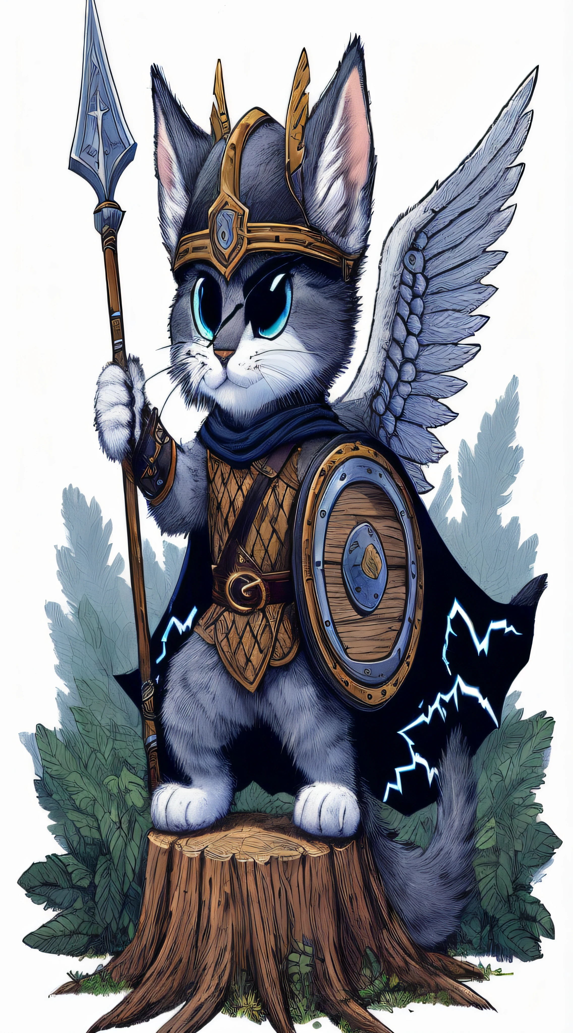 a close up of a cat dressed as a warrior with a sword, cat warrior, armored cat, armored feline companion, furry fantasy art, anthropomorphic cat ninja, the golden cat armor knight, ferret warrior, cattie - brie of mithril hall, anthropomorphic female cat, warrior cats fan art, anthropomorphic cat
