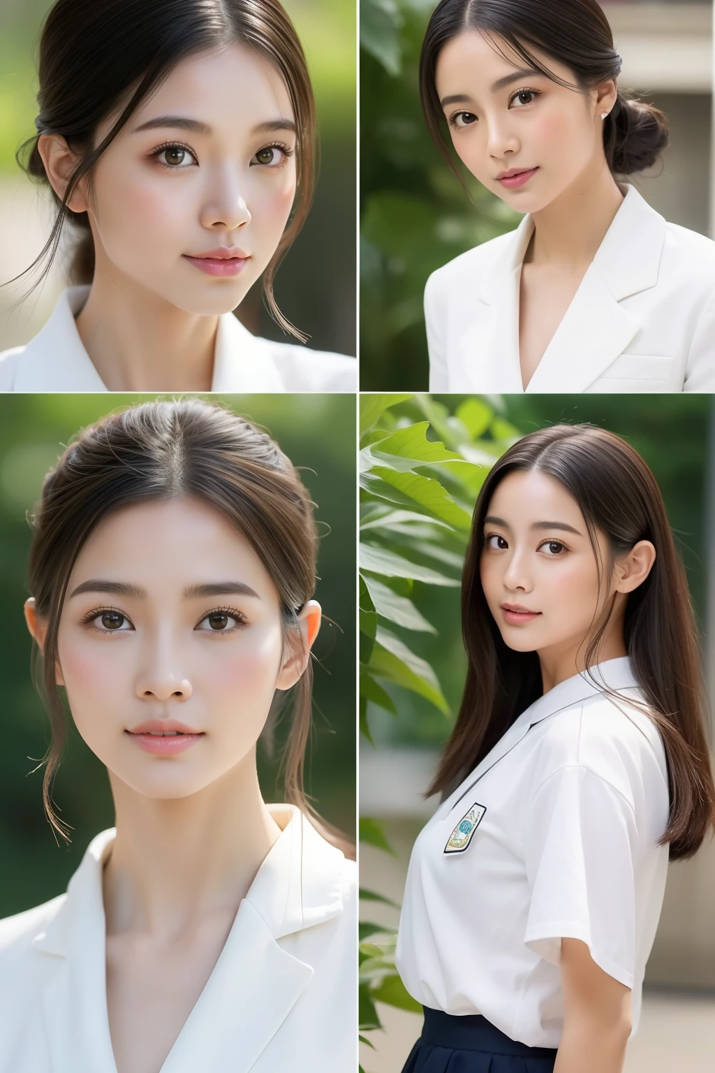 (grande obra-prima、High-level image quality、alta qualidade),High School Teacher、Uma dama japonesa、final dos 20 anos、cara real、gravura、Confuso、Feeling of cleanliness、pele bonita、membros bonitos、Tipo de corpo do modelo、