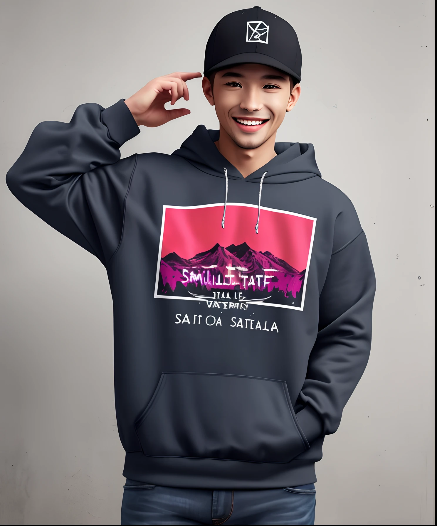 SmileAtFear clothing brand hoodie design