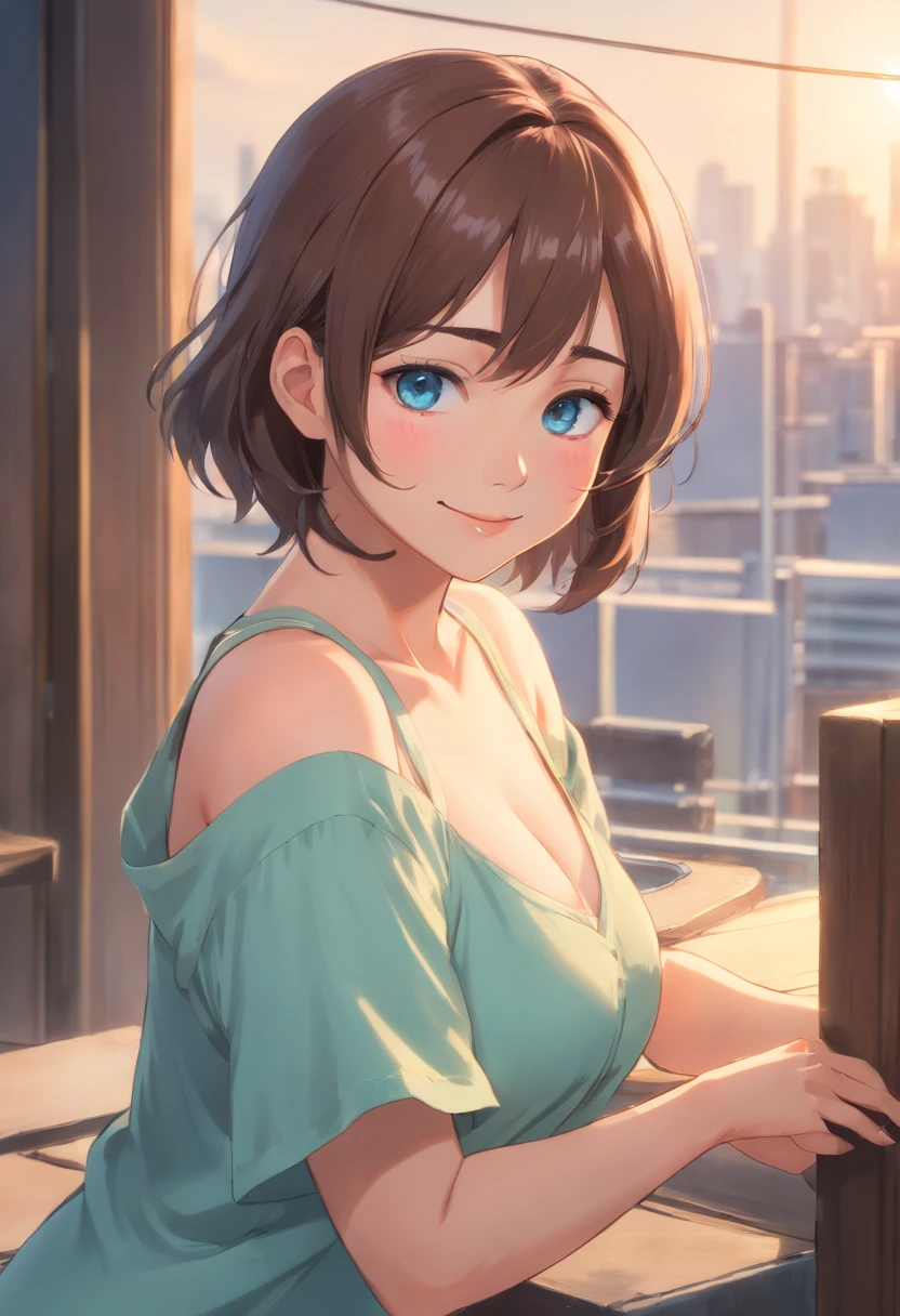 (((J Middle-aged woman))),(((A hyper-realistic))) , (illustratio), (Increase the resolution), (8K), (((teats see through))),(ighly detailed), (The best illustrations), (beatiful detailed eyes), (best qualtiy), (ultra-detailliert), (​masterpiece), (wall-paper), (详细的脸), a smile,(full bodyesbian),(Standing),(delicate finger),((huge tit)),((Body with good style)),独奏, looking at the viewers, delicate detail, A detailed face, murky, deep-shadows, Unobtrusive, (Beautiful feet）, ((Pale blue cami soul))