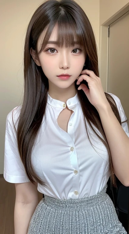 femele、japanes、Beautie、(((from betop:1.6)))、slenderbody、Perfect look、Detailed hair、dishevled hair、A detailed face、Detailed skin、Kamimei、Detailed eyes、Lifelike eyes、Tight Wear、