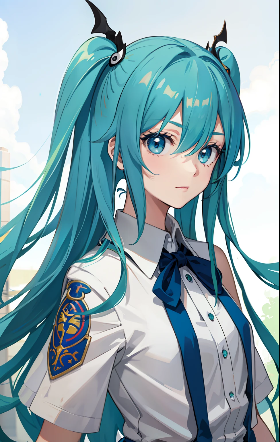 chica anime con cabello azul y peluca azul, Cara de Hatsune amigo, amigodayao, Chica de anime con cabello verde azulado, Retrato de Hatsune amigo, amigo, Hatsune amigo, Retrato de Hatsune amigo, Rei Hiroe, Vivy, Bonita cara de anime, con enormes ojos tristes luminosos, miura, portrait knights of zodiac girl, Yami Kawaii