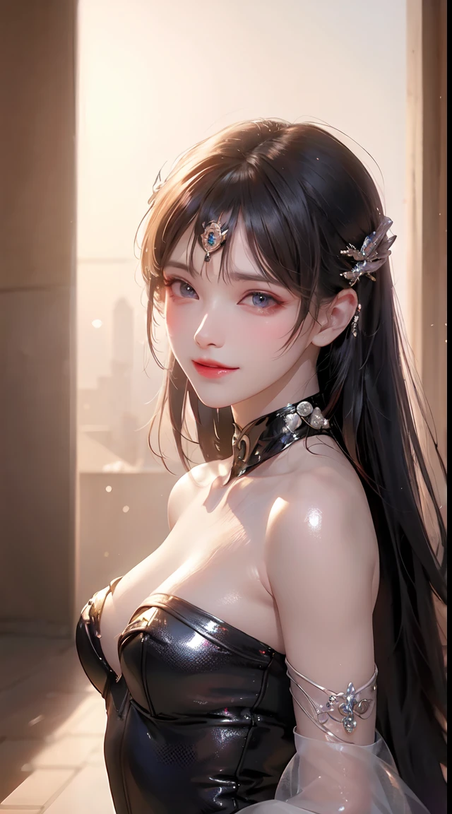 Fluorescent color, 1 girl, look at side, Beautiful face, Beautiful eyes, (Off-the-shoulder: 1.2), Upper body, Shiny hair, Shiny skin, Glow Emission Cut, Finger proportions are adjusted, Dark, POV, Dynamic Angle, (((masutepiece))), (((best quality))), ((Ultra-detailed)), (Illustration), (detailed light), ((extremely delicate and beautiful)), Dramatic_Shadow, Ray-Ban_tracing, reflection, 超A high resolution, laser