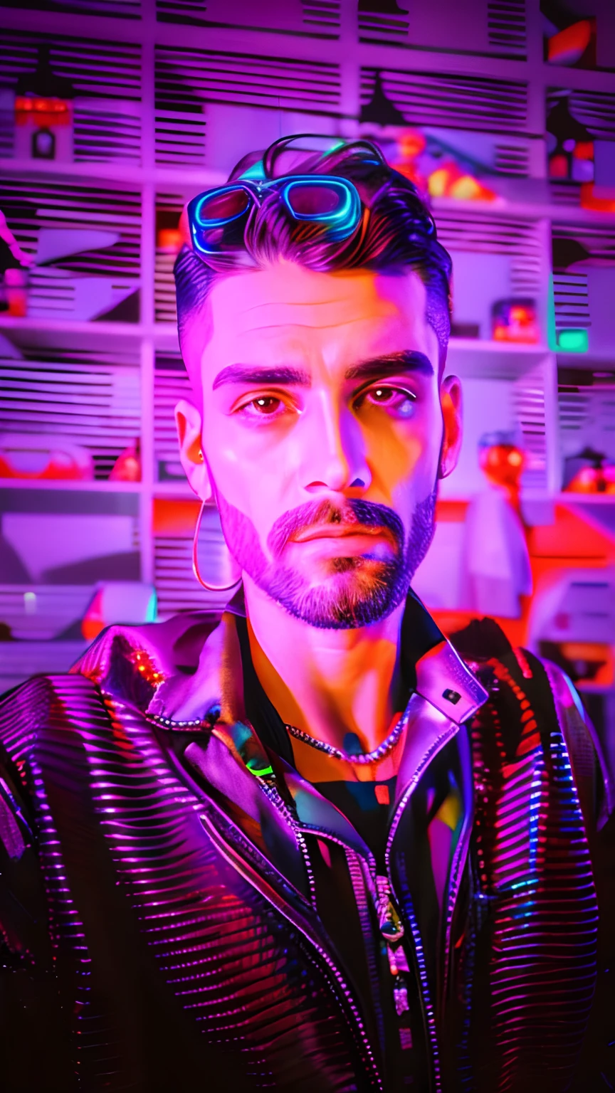Change background cyberpunk Handsome,boy realistic face, 8k, ultra realistic,