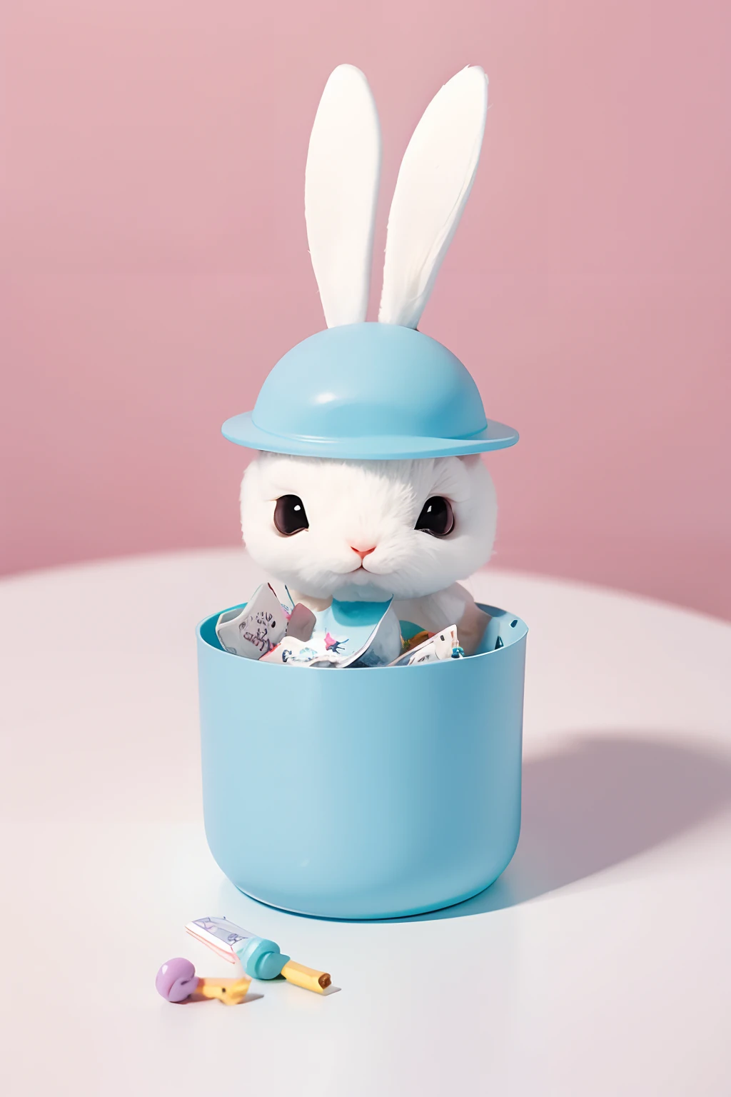 Blind box cartoon rabbit design