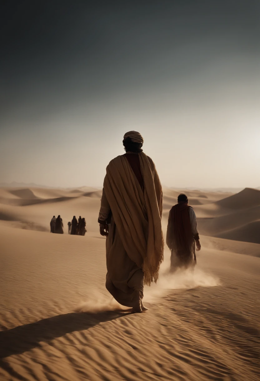 The Exodus of Moses、Singh's Wilderness、A desert、A desert、A desert