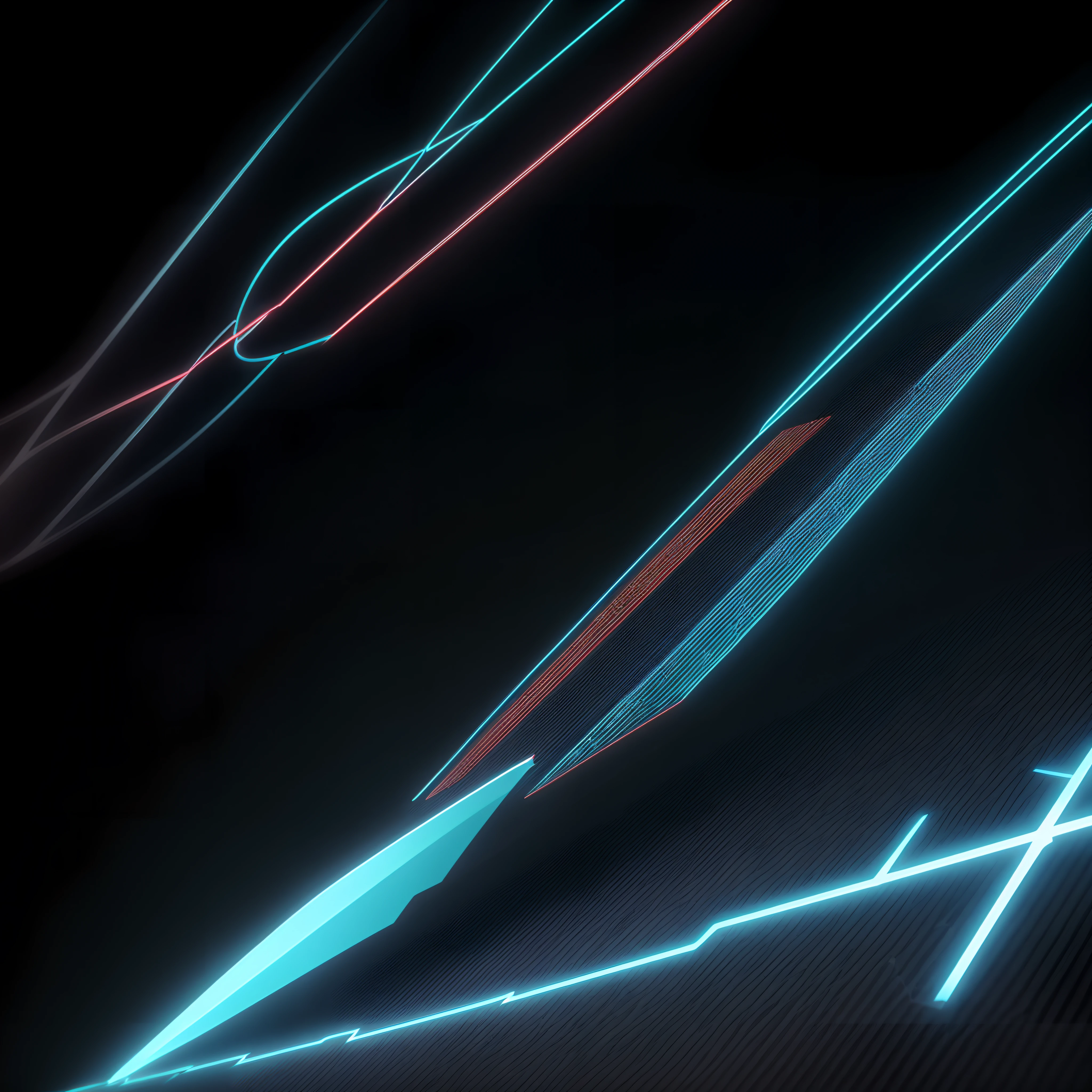 Engaging 3D visualization featuring stunning graphs、glinting