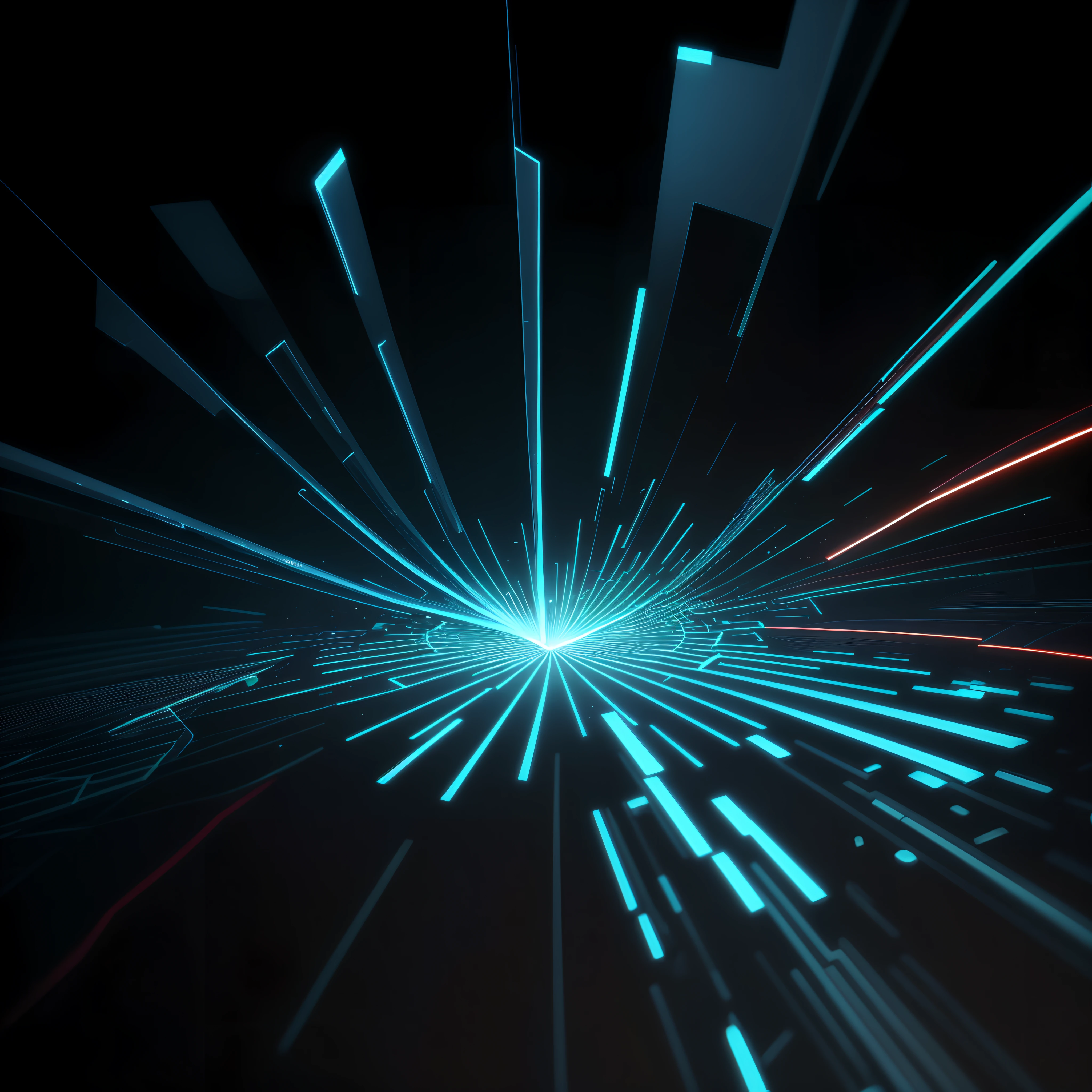 Engaging 3D visualization featuring stunning graphs、glinting