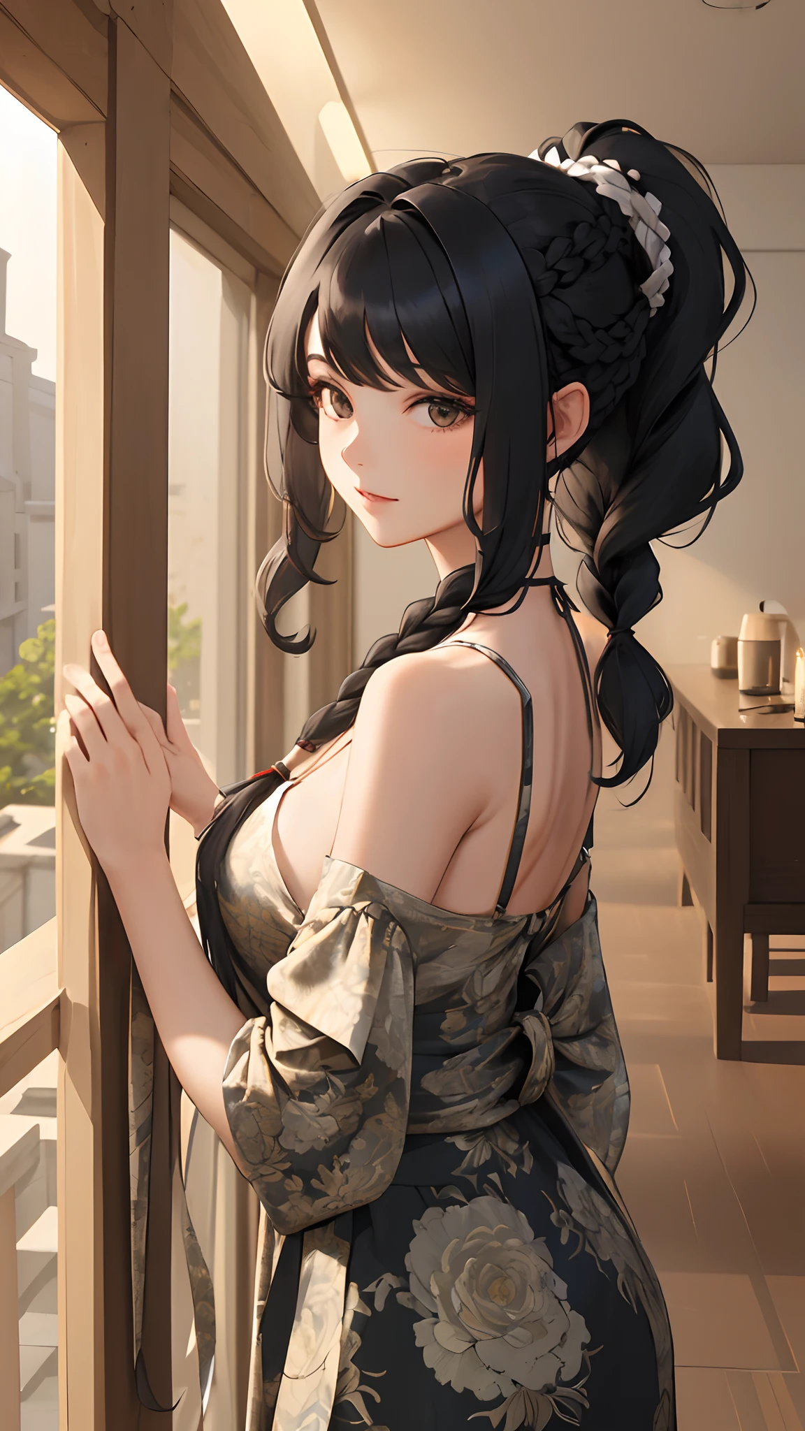 (Masterpiece), (Best quality), {Girl|Lady}, view the viewer, {day|Night}, {Indoors|Outdoors},
{Long hair with natural waves|Shaggy cut|Long bold side bangs|Curly hair|Neat ponytail|Sleek pixie cut|High gang knot,With twisted braids|Voluminous updo|Undercut}