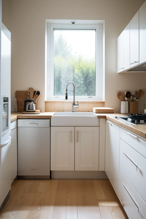 Kitchen minimalist style natural light ultra high definition