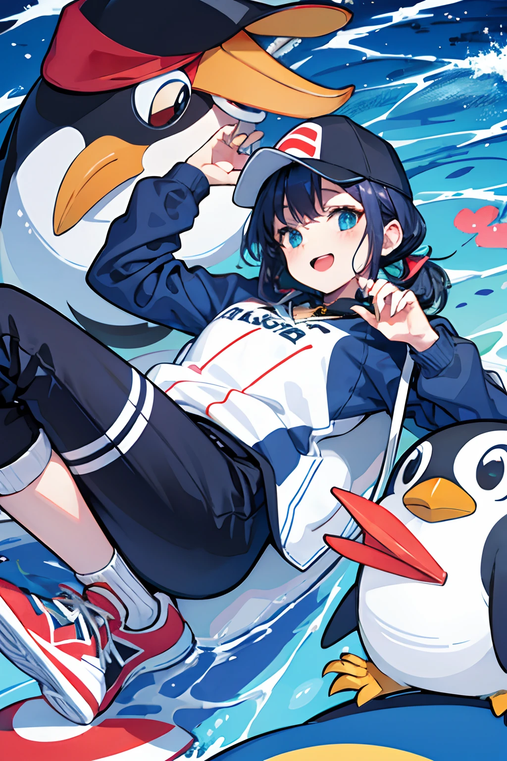 mascot, penguin