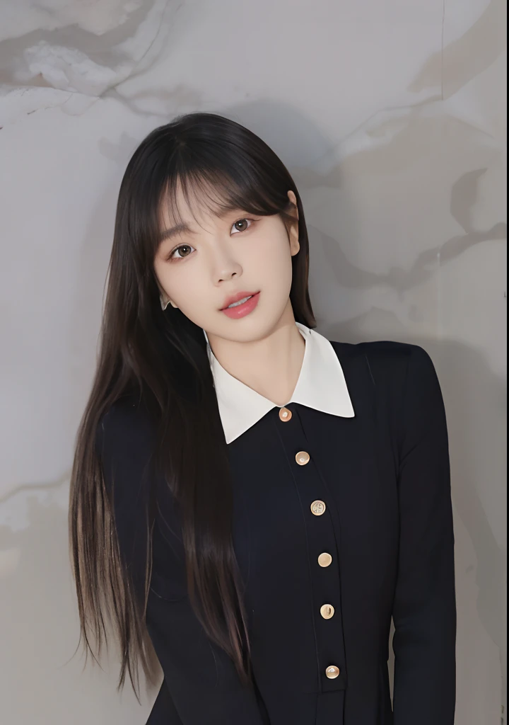 there is a woman that is standing in front of a wall, Lee Ji-eun, lee ji eun, jaeyeon nam, Choi Hyun-hwa, sun yunjoo, park jimin, korean artist, seseon yoon, jiyun chae, shin min jeong, sangsoo jeong, Kim Tae-joon, gongbi, hwang se - on