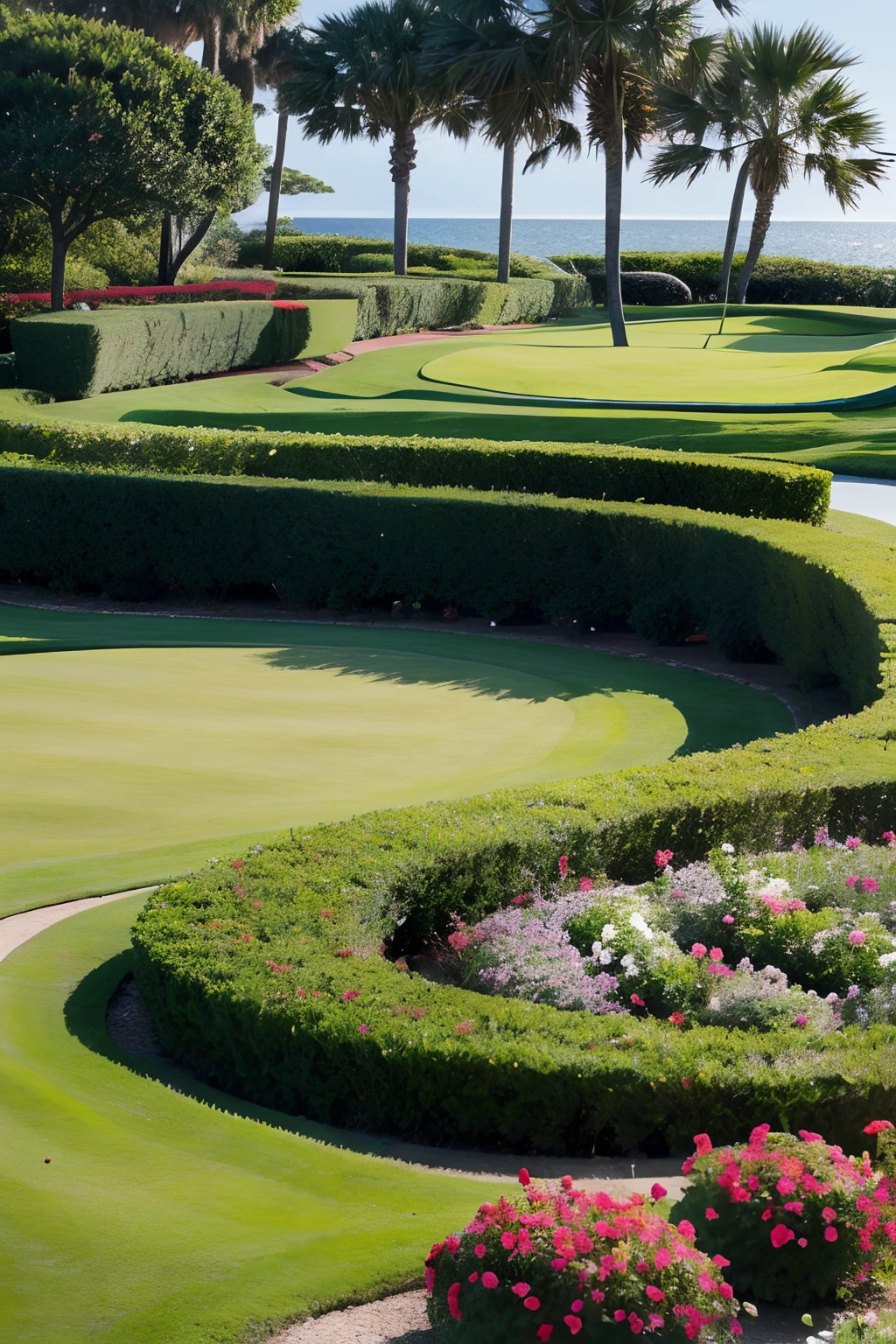 8 star hotel，sea island，trpical garden，golf course