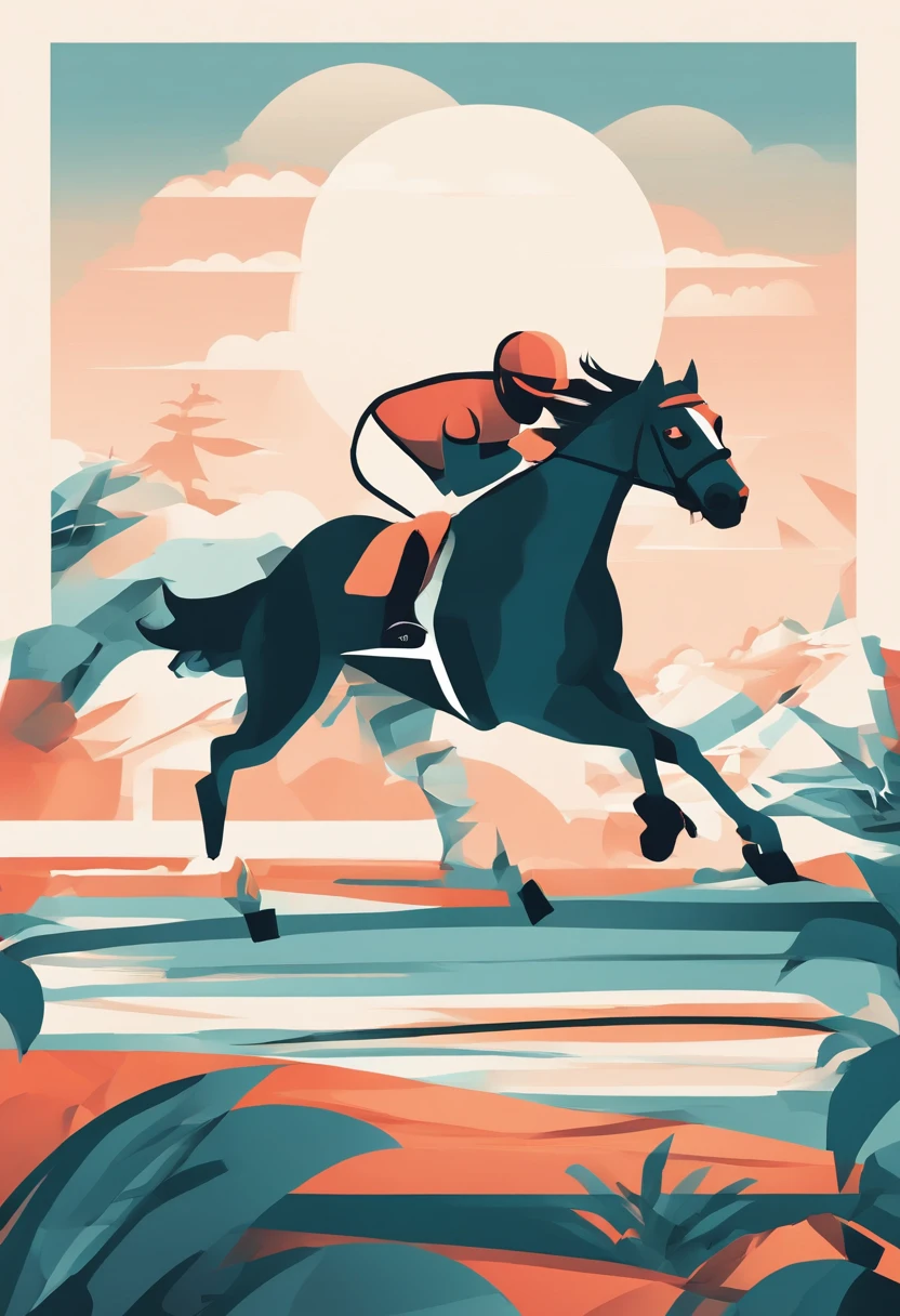 Horse racing、It features a simple、Feeling of sprinting、Horizontal angle、Fashionable、Ferrari、Delicate。、It features a simple
