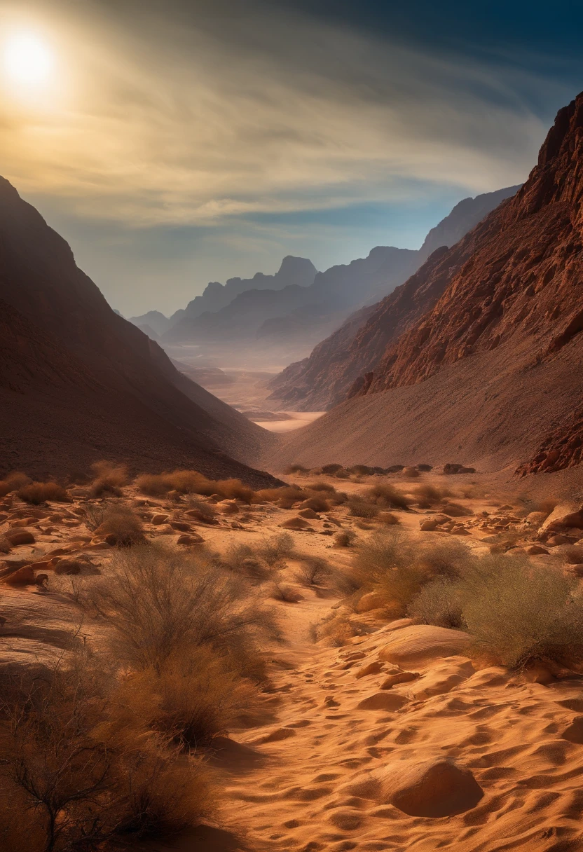 The Exodus of Moses、Singh's Wilderness、A desert、A desert、Mount Sinai、Mount Sinai、Mount Sinai