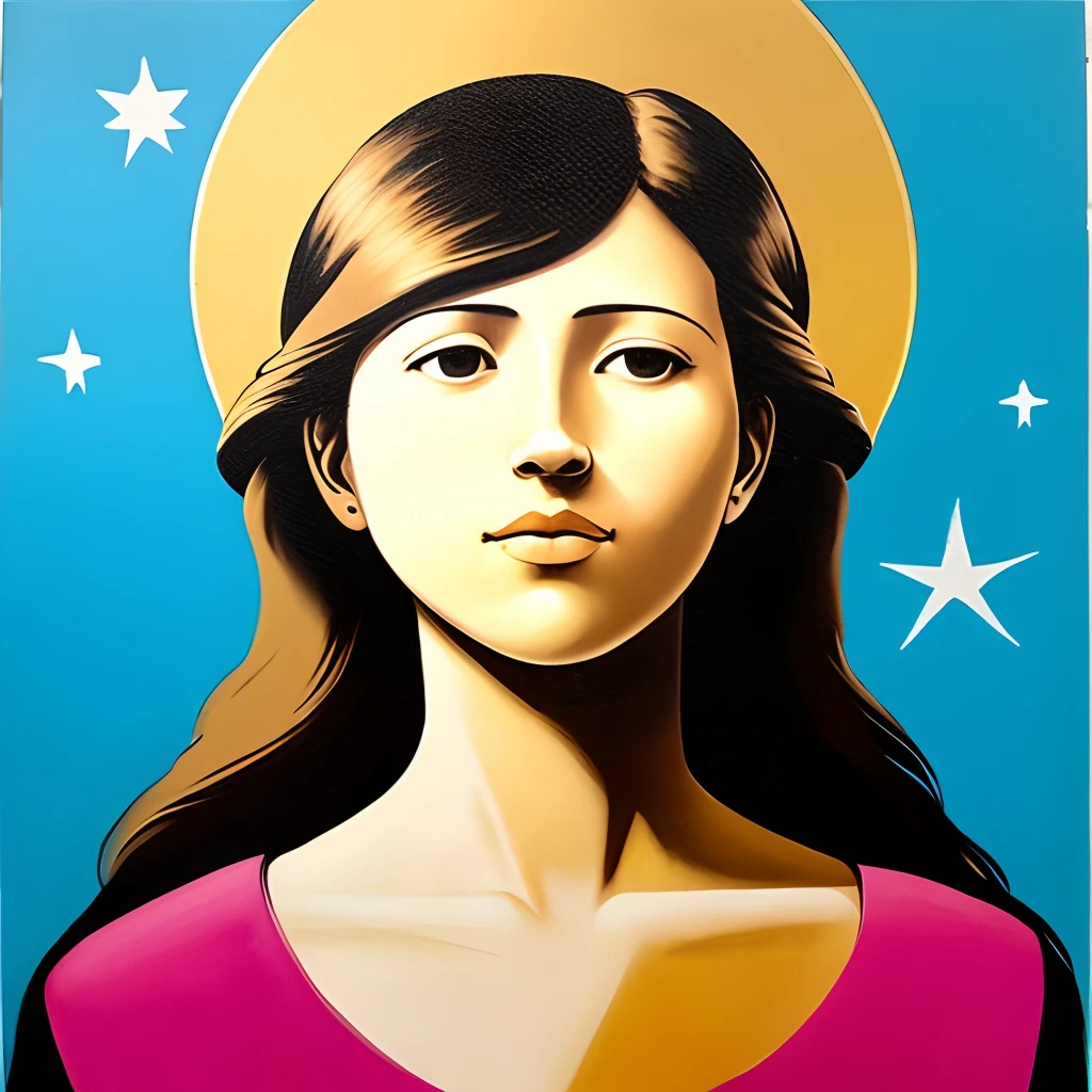 best quality, ultra-detalhado, Altas:1.2, Realistic:1.37, oil painting, arte sacra, Jesus Cristo, detailed facial features, brown flowing hair, compassionate expression, Olhos detalhados, Detailed lips, seres celestiais, fundo celestial, soft lighting, ethereal atmosphere, Simbolismo religioso, Halo Dourado, Divine Presence, religious icon, Arte sacra, Terra Santa, Bandeira da Palestina, powerful symbol, Peace and justice, Banksy inspired stencil, mensagem instigante, ativismo social, political statement, O estilo de pintura de Banksy, Pincelada mag, paleta de cores rica, detalhes intrincados, profundidade emocional, arte espiritual.