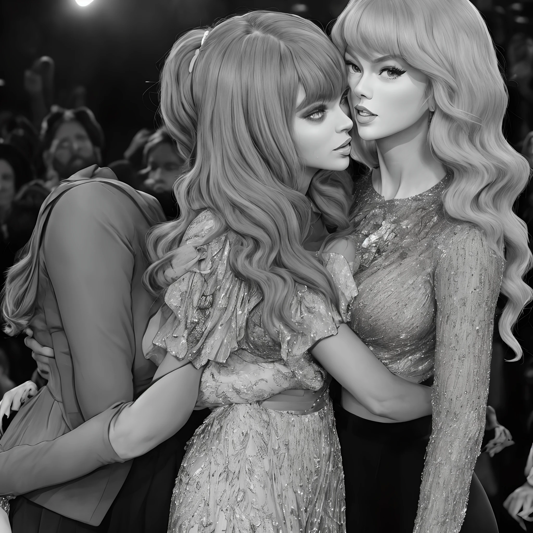 Beyonce and taylor Swift hugging