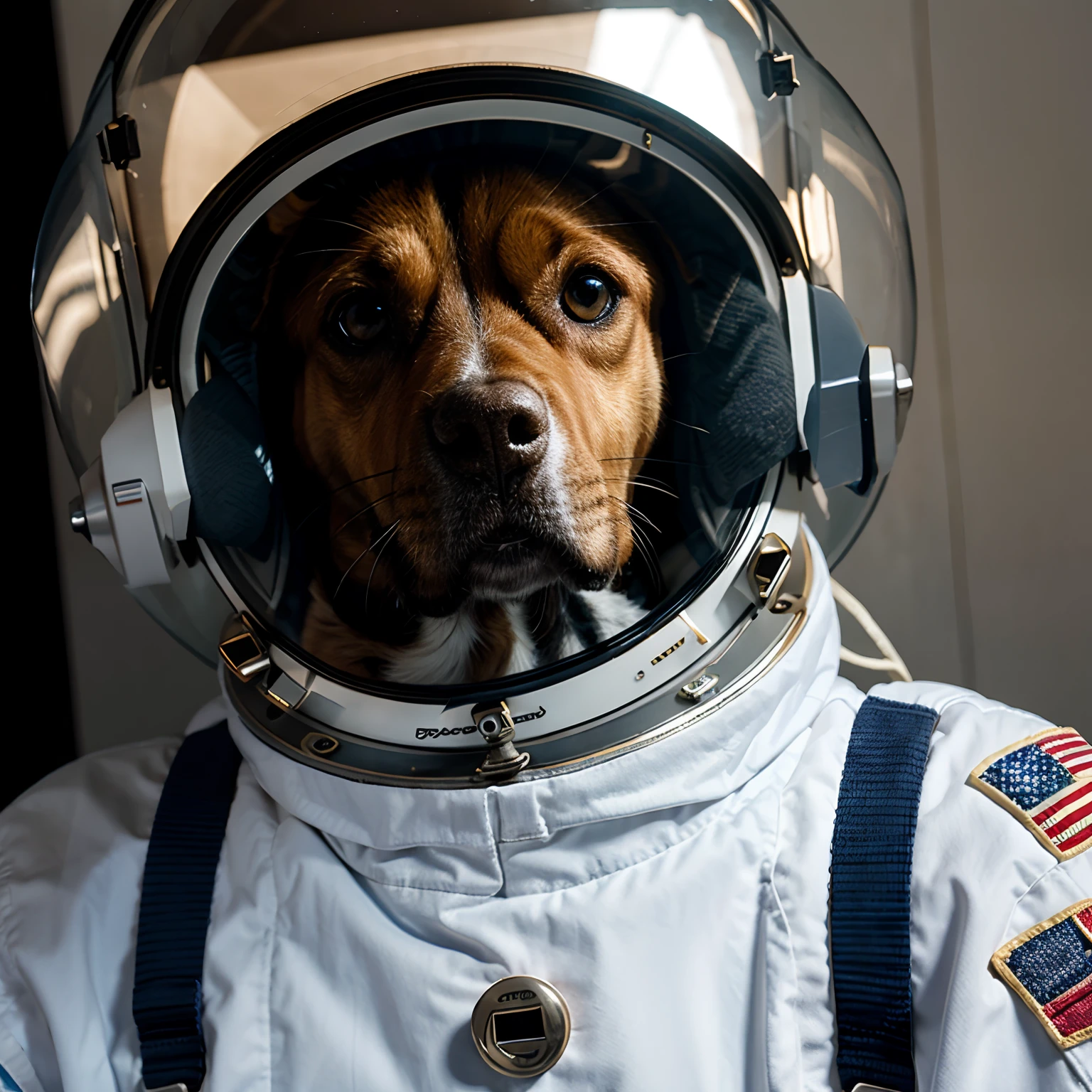 dog astronaut