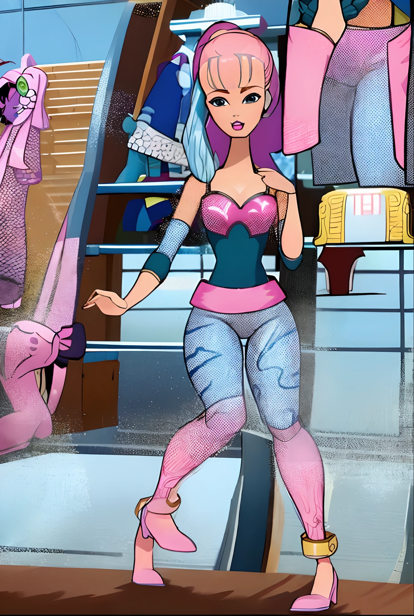 gmasterpiece, best quality,tcw2003 ts_barbie