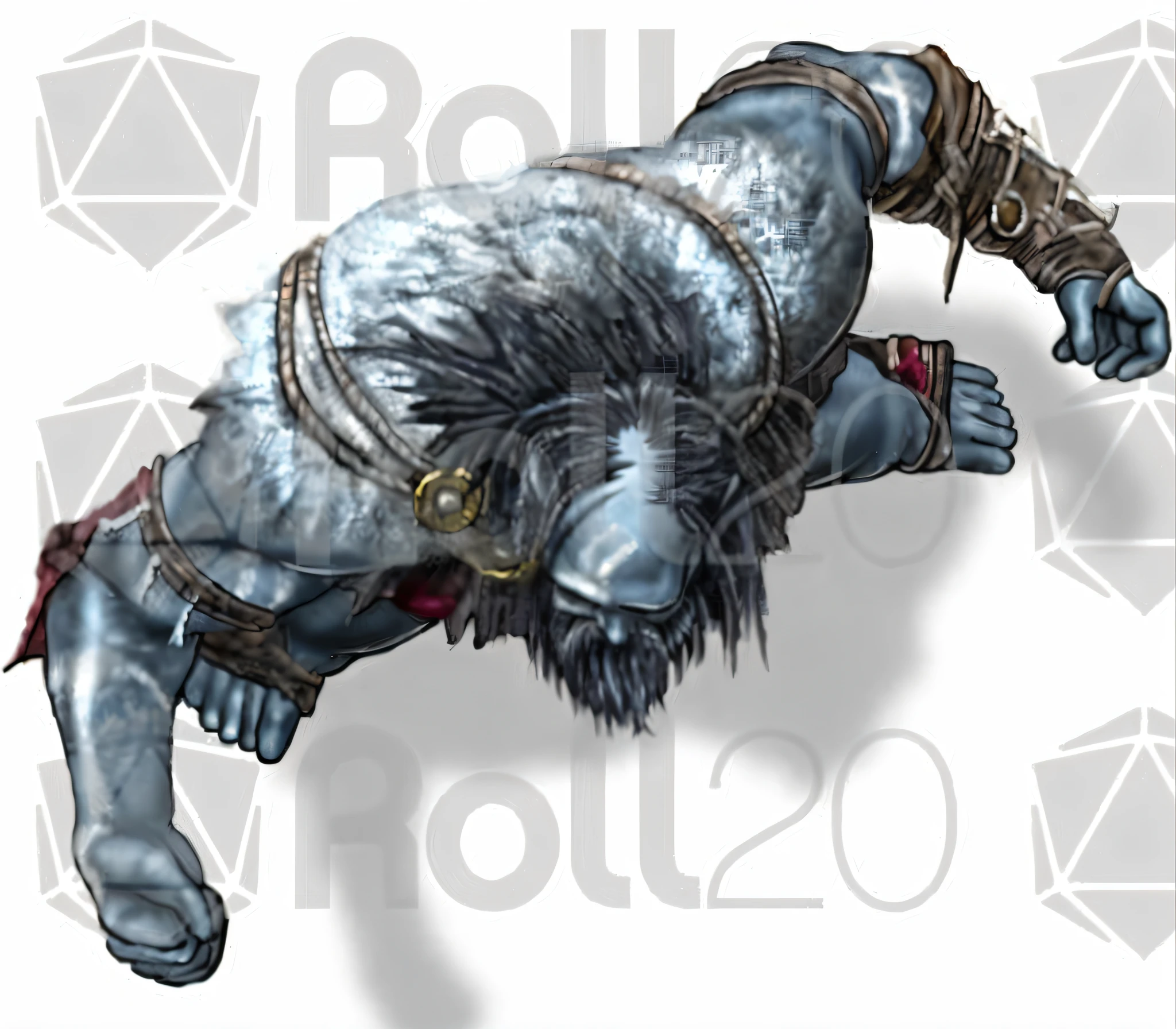 un primer plano De un personaje De Dibujos animaDos con una espaDa y una caDena, TiraDa 2 0, rollo20, Gnoll, Un lobo minotauro, 2 d full body lion, Monstruos humanoiDes rastreros, Minotauro Del Camino Del Exilio, troll, Gnoll Colmillo Demonio, D & De esta manera, la criatura, Raziel IRL, fur-clad barbarian goliath