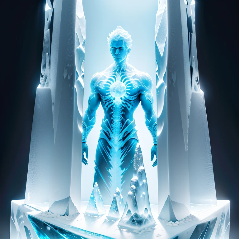 (ice sculpture, let there be x-ray, multiple layers, transparency, double exposure, scenery, detailed background, 32K, 72dpi) AND (ice sculpture, dooms day, multiple layers, transparency, double exposure, scenery, detailed background, 32K, 72dpi)