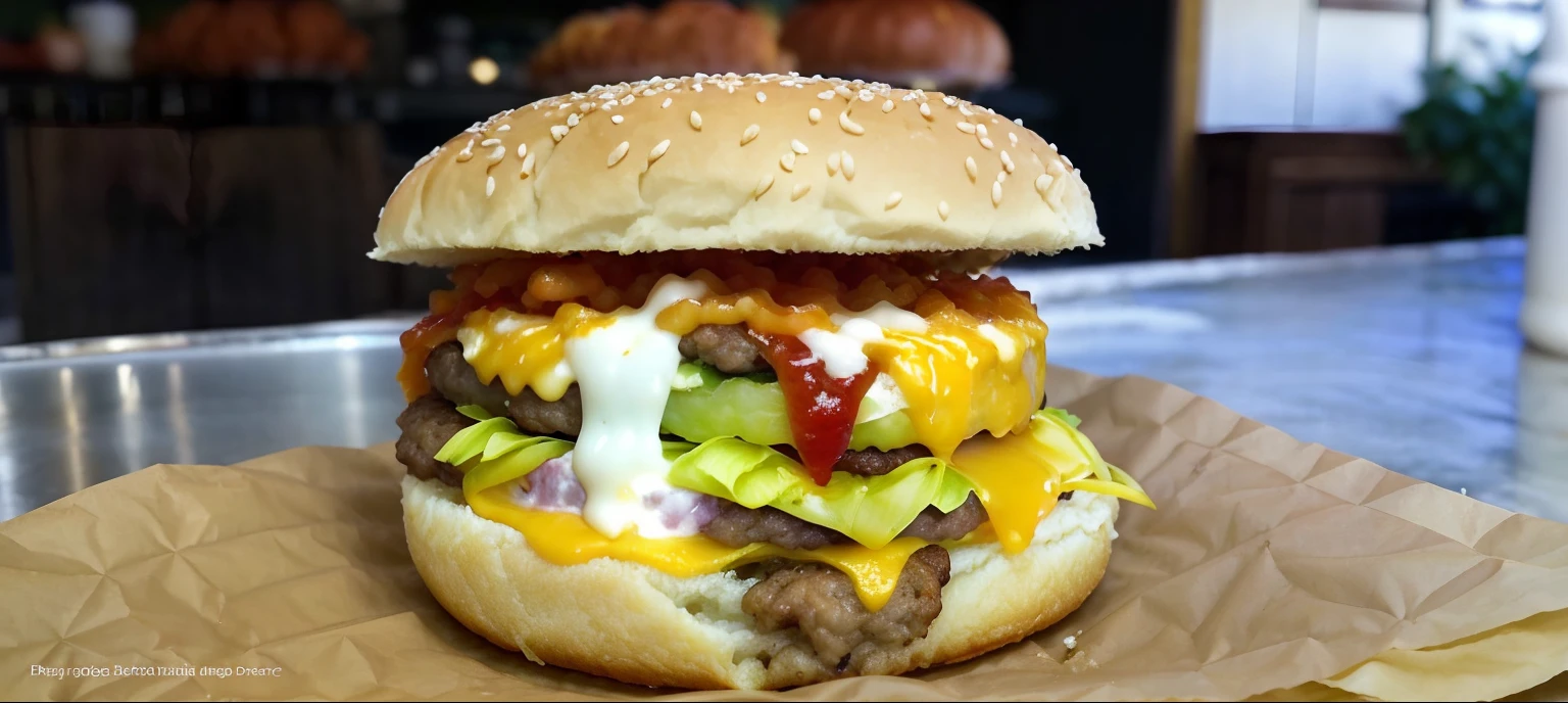 have a burger with ketchup, mostarda, e ketchup nele, cheeseburguer, big juicy burger, burger, burger with a mouth, Directed by: Joe Bowler, burger with human eyes, burger with human mouth, burger, burger on a plate, comer um cheeseburguer, ❤🔥🍄🌪, hamburgers, pulled pork sandwich, desleixado, cheddar derretido