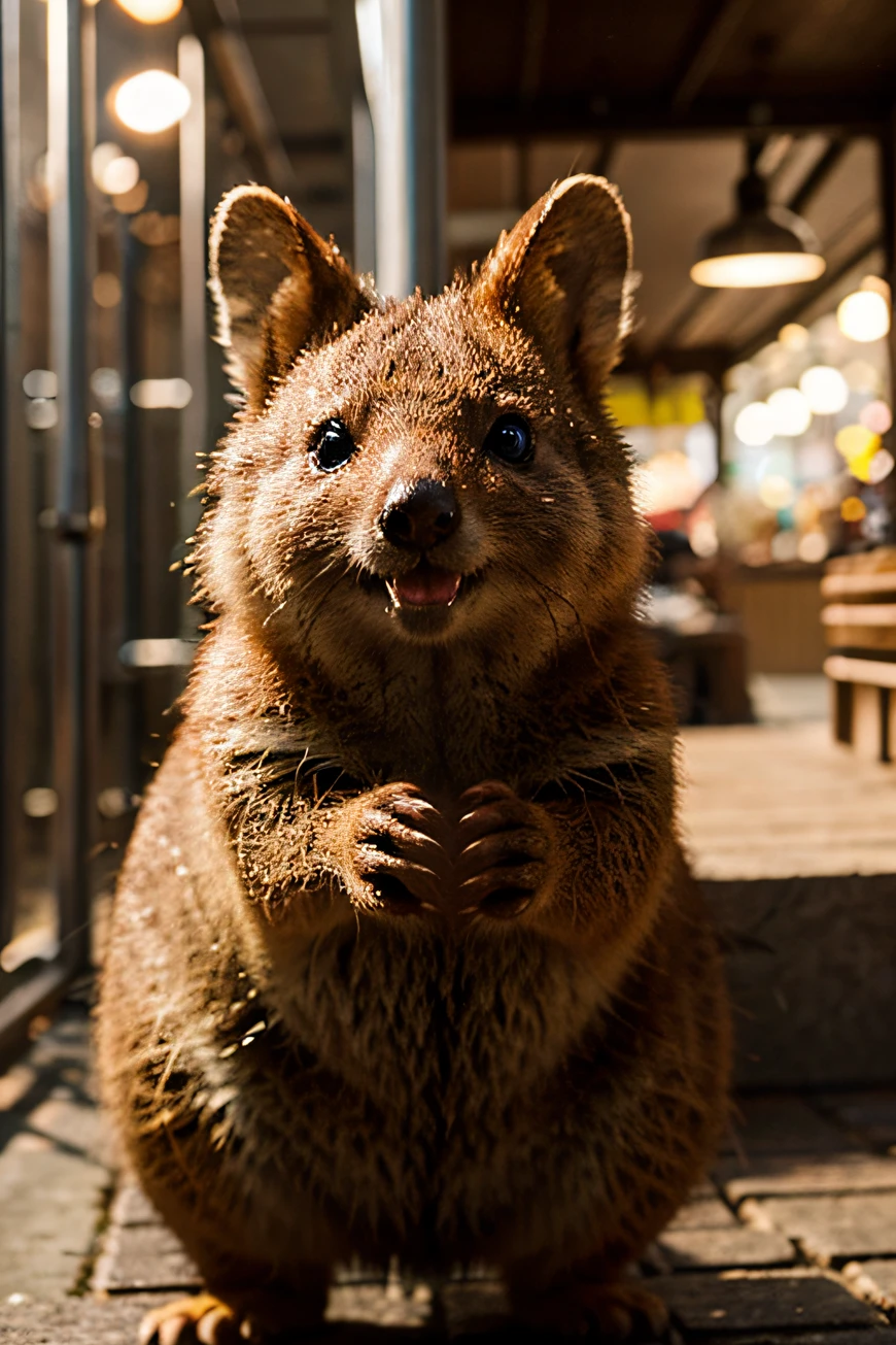 Quokka likes people