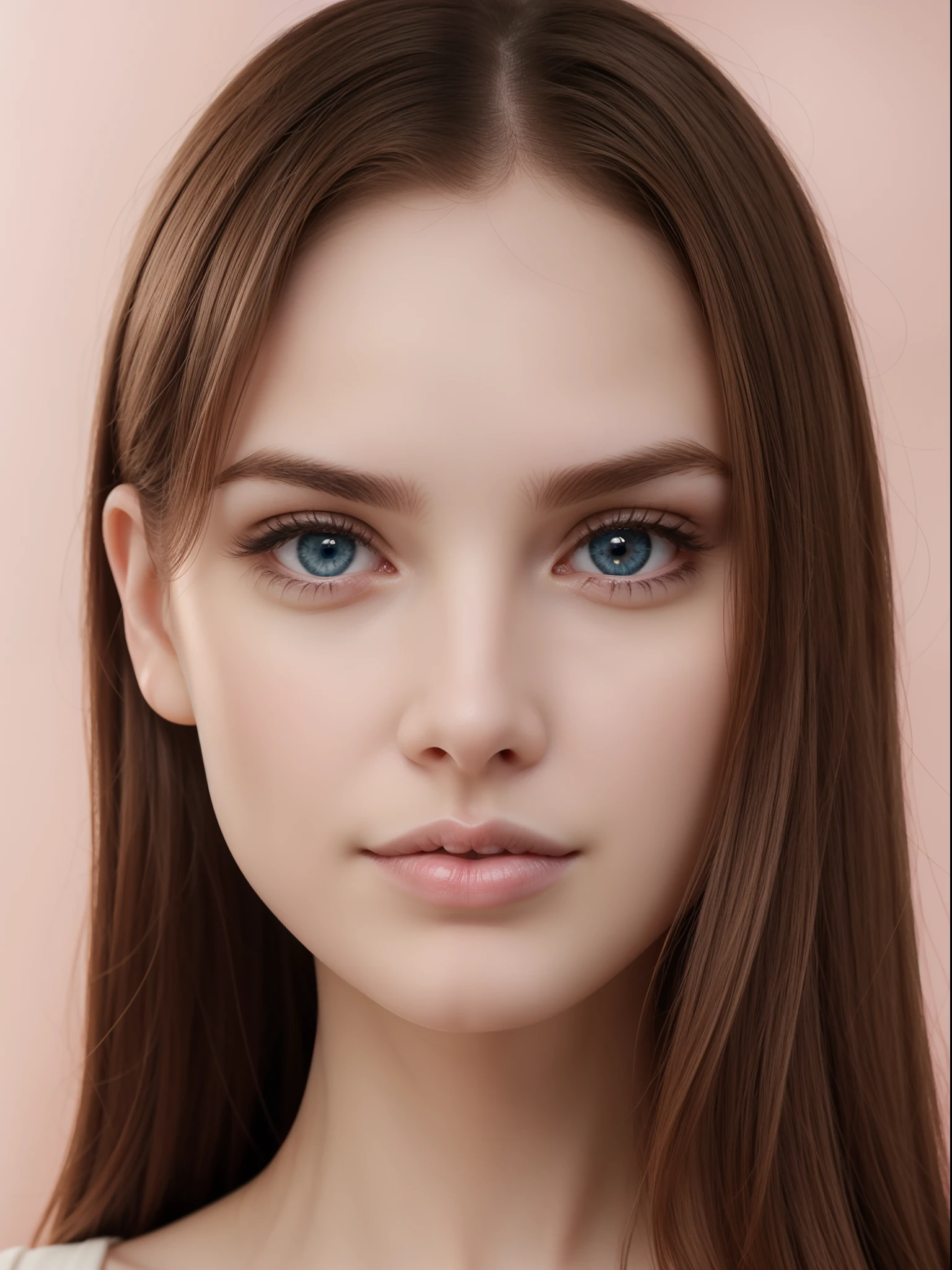 (photorealistic:1.4), a very beautiful girl looking at viewer, red very thin upper lip, puffy eyes, straight black hair, high detailed eyes, pale white skin, Ultra 8k, RAW, Ultra high res, 80mm, long eyelash, innocent, face portrait, close up, professional lighting, very detailed pupils, very detailed skin, master peace, fine art photography