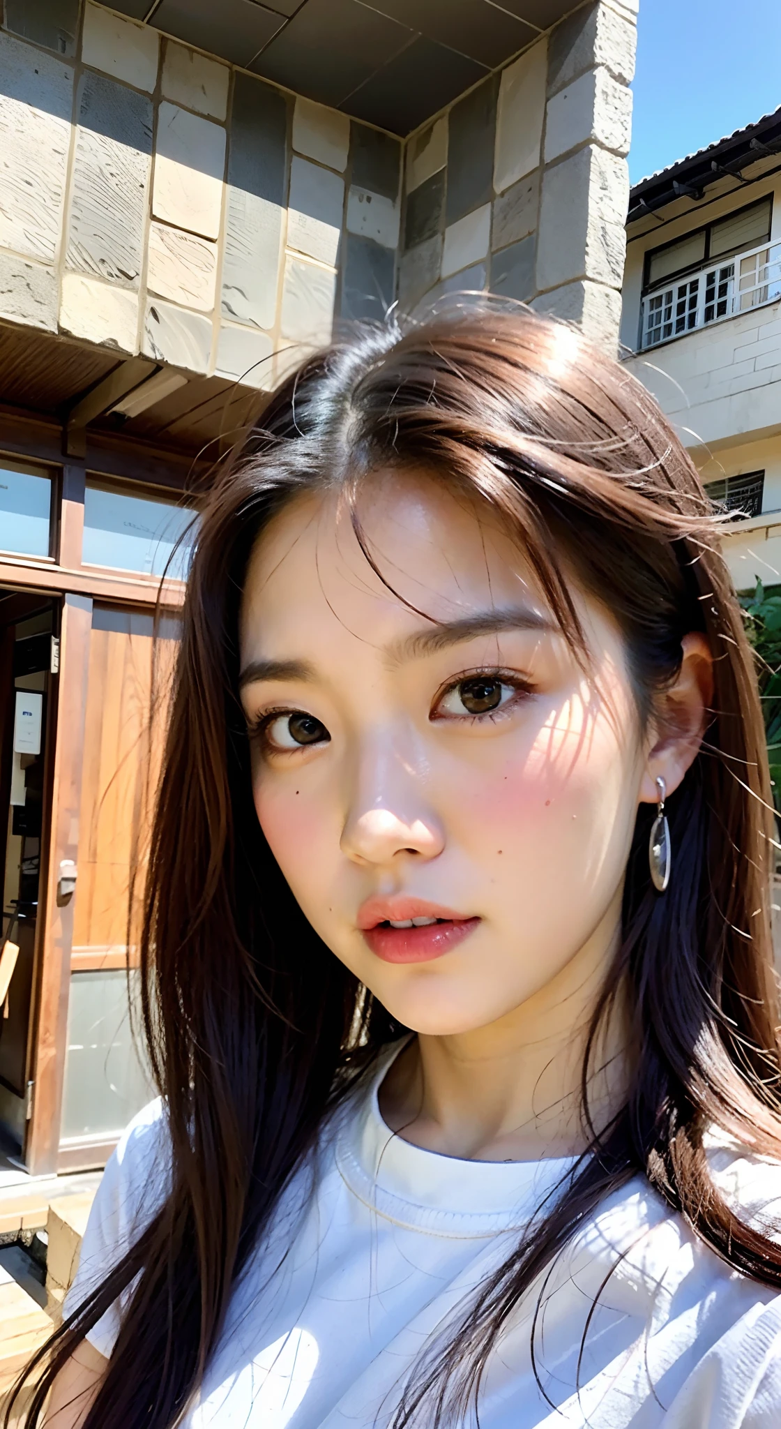 Young face