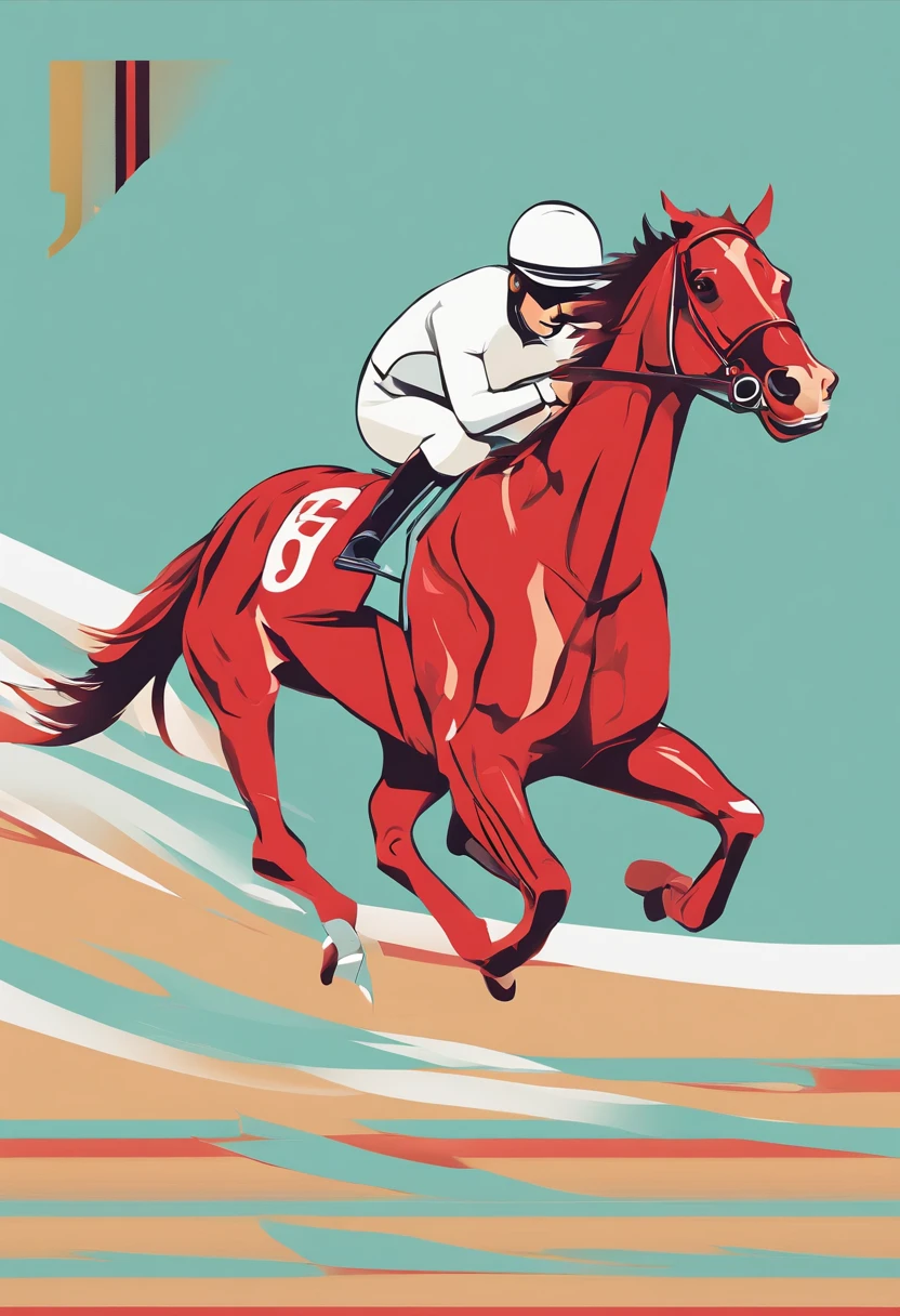 Horse racing、It features a simple、Feeling of sprinting、Horizontal angle、Fashionable、Ferrari、Delicate。、It features a simple