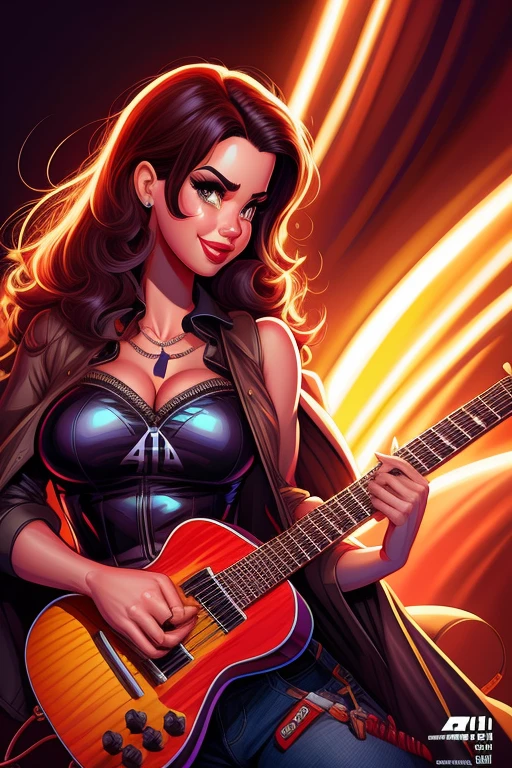 (Pixar 1.23 estilo), 3D, Artgerm 4K, Artgerm extremamente detalhado, caricature illustration, in illustration style digital