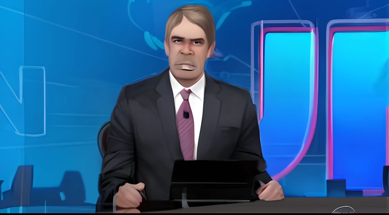 create a caricature this image