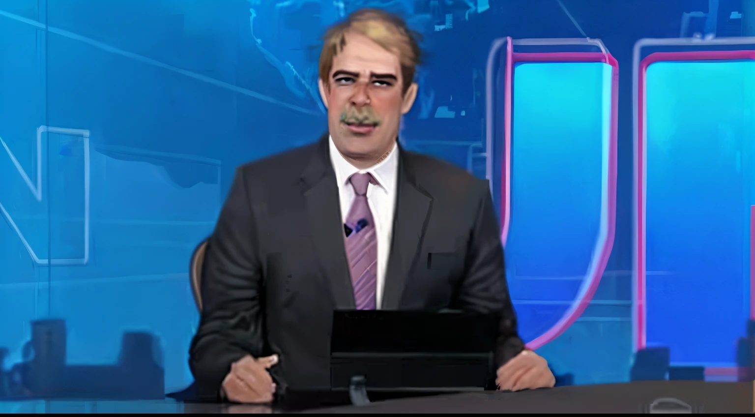 create a caricature this image