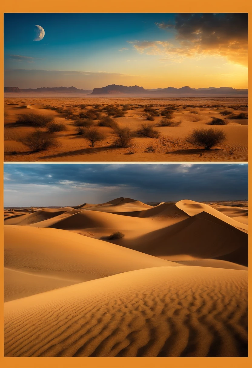 The Exodus of Moses、Singh's Wilderness、A desert、A desert、A desert