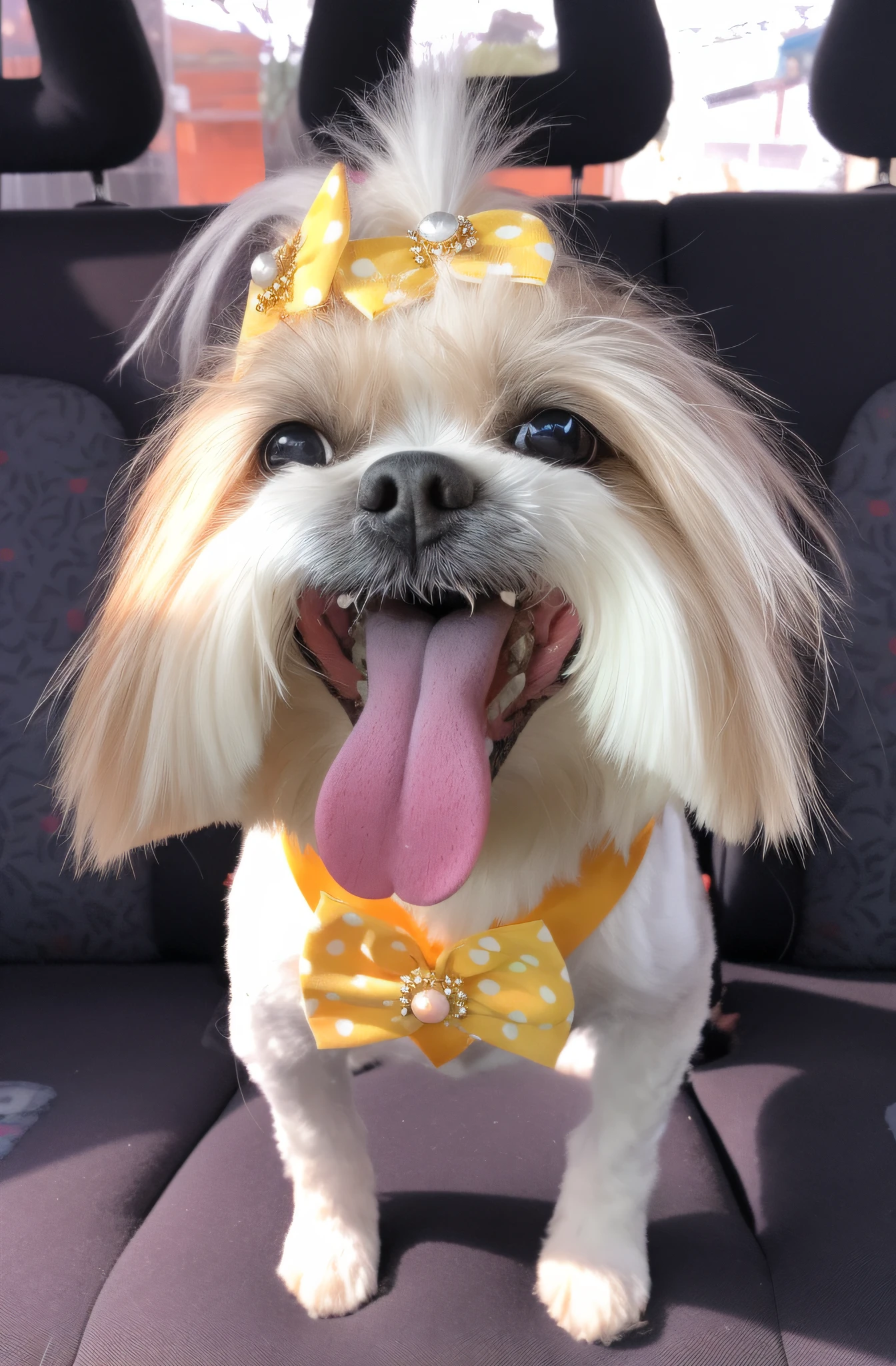 Happy Birthday to a happy furry , 4K HD Resolution, High quality image, award winning image, National Geographic picture with grainy background, award winning image, award winning image, hyperrealistic, high resolution, very detailed, award winning image, very detailed, HD Quality