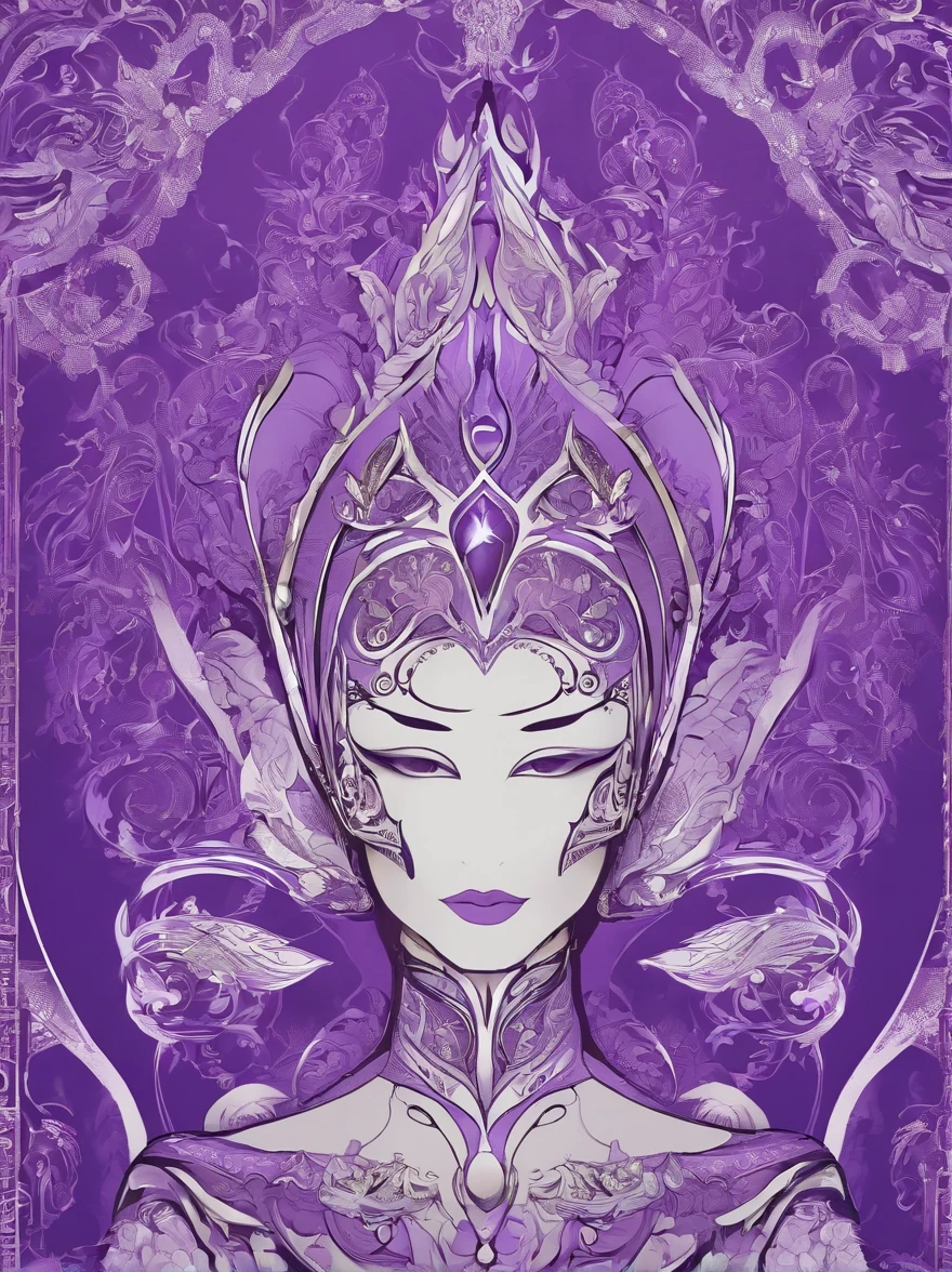 [ Amazing | astounding | delicated ]Ultraman costume close-up，Purple Ultraman Tiga Color Color。[dot paper effect]