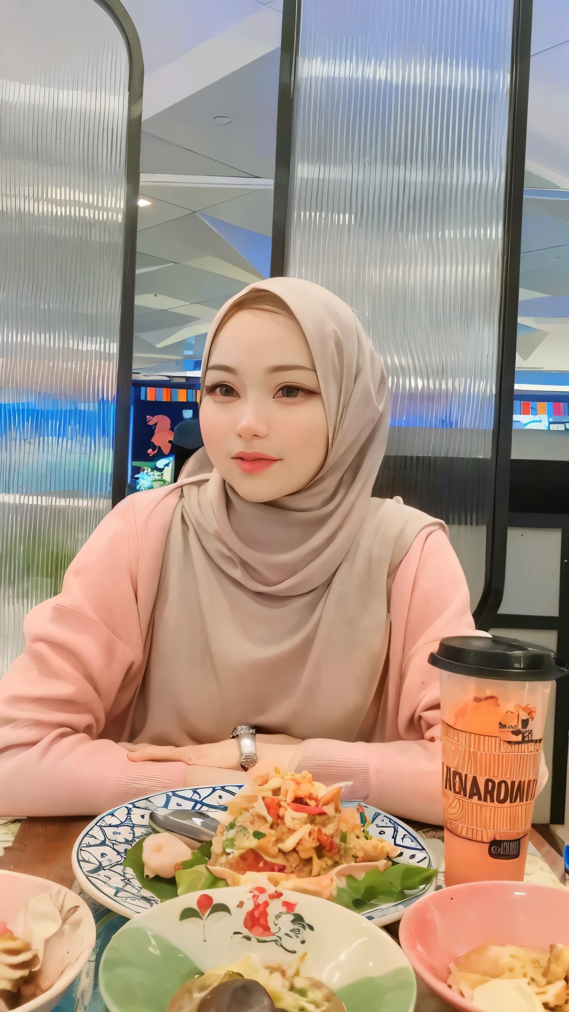 Mira filzah buying groceries at mydin mall
