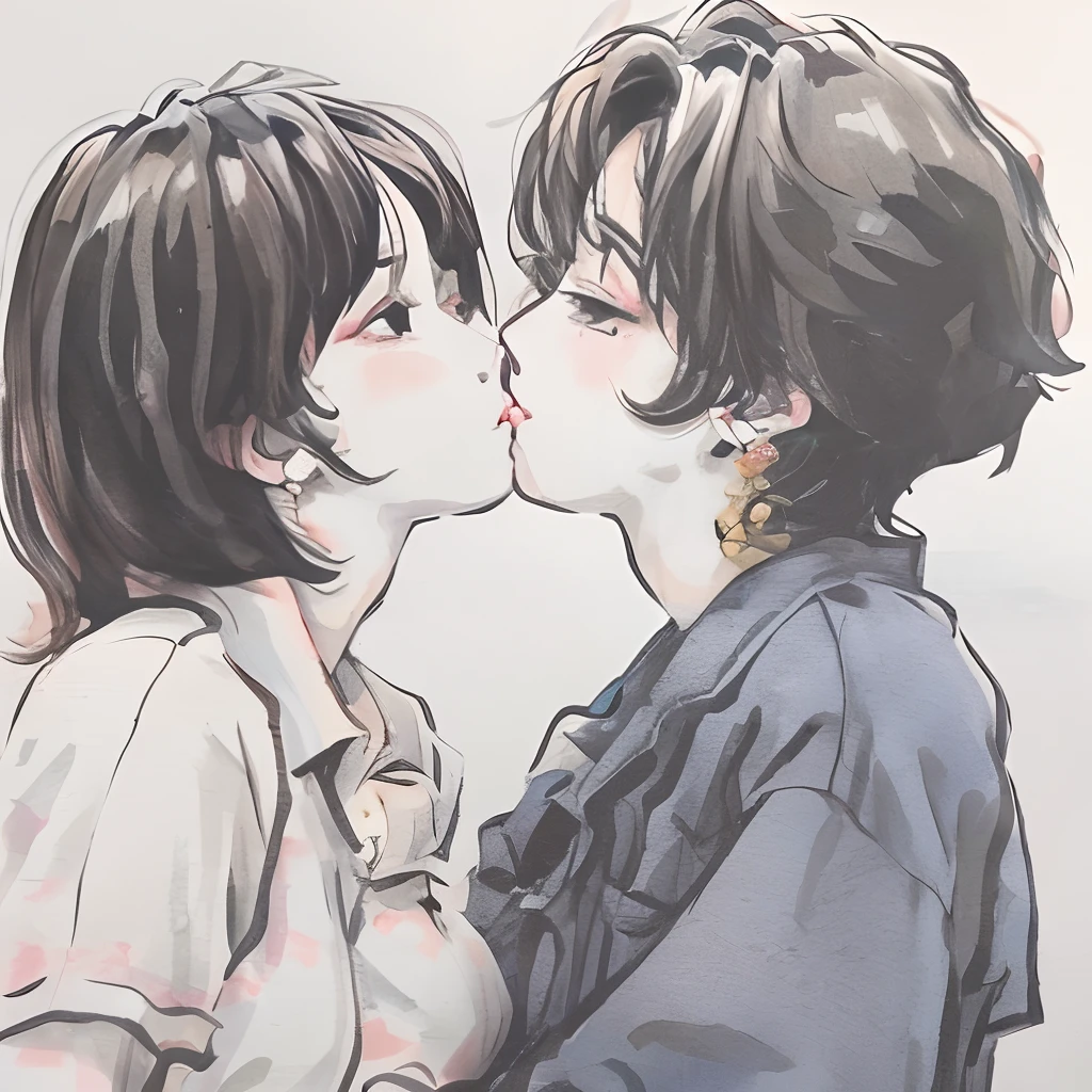 BTS jimin and Jungkook kissing