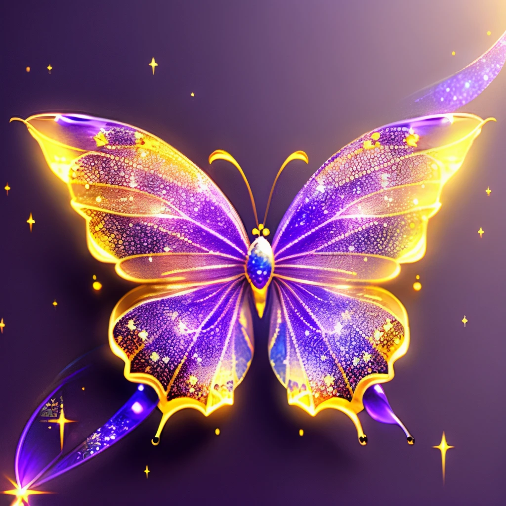 (Best quality at best))，ultra-realistic realism, super detailing, acurate, Best quality at best, hyper HD, tmasterpiece, Anatomically correct, A high resolution, 16k，A beautiful butterfly，Futuristic fantasy butterfly，Sci-fi butterflies，Futuristic butterflies，Mechanical butterfly，Futuristic jungle background，Verbose mode，Intricate patterns，Colorful wings，glowing wings，Neon wings，Huge butterfly wings，Extraterrestrial mechanical structures，Fantasy technology art style, Future Fantasy Art Behance, Epic mechanical fantasy digital art style, inspired by rossdraws, Rosla 1. 0, Rossdraws digital painting, rossdraws cartoon vibrant, author：Hero, Digital fantasy art ), Digital 2D Fantasy Art, Ross Painting 2. 0